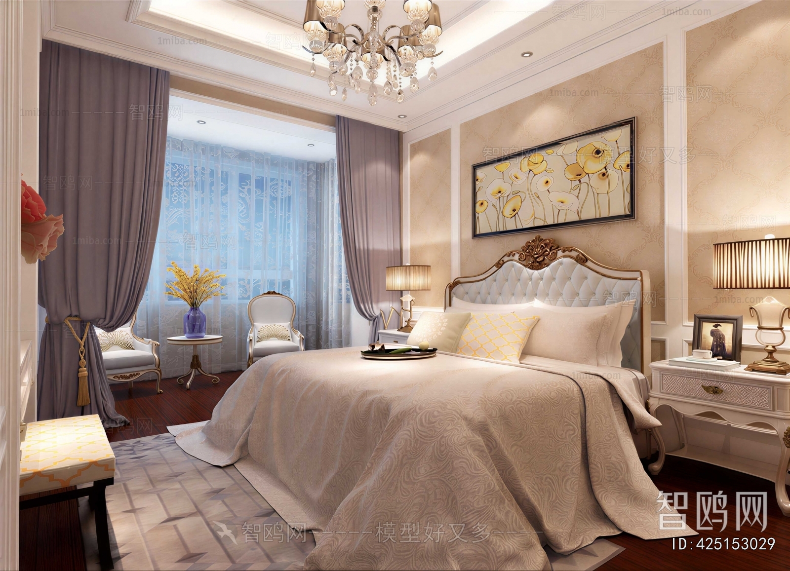 European Style Bedroom