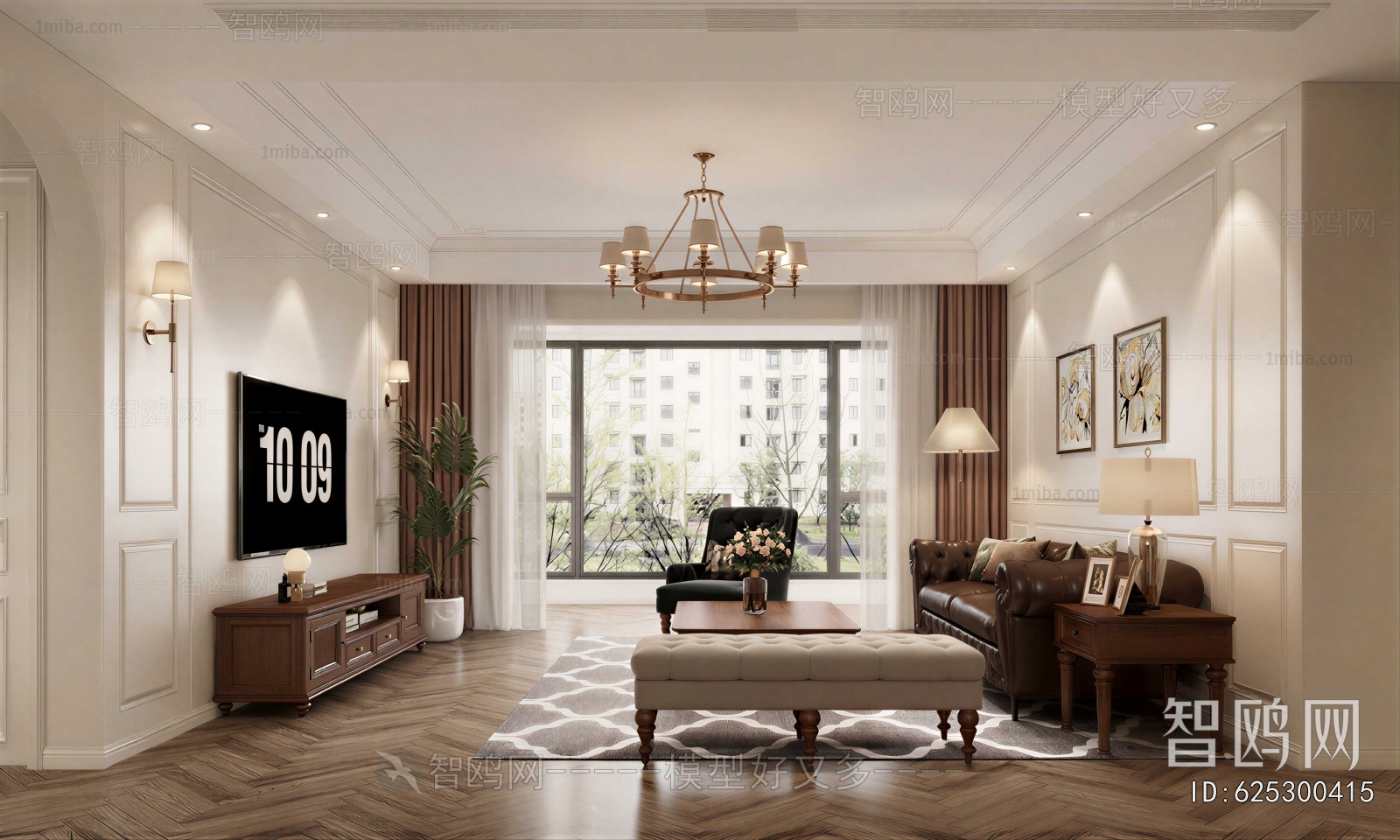 American Style A Living Room