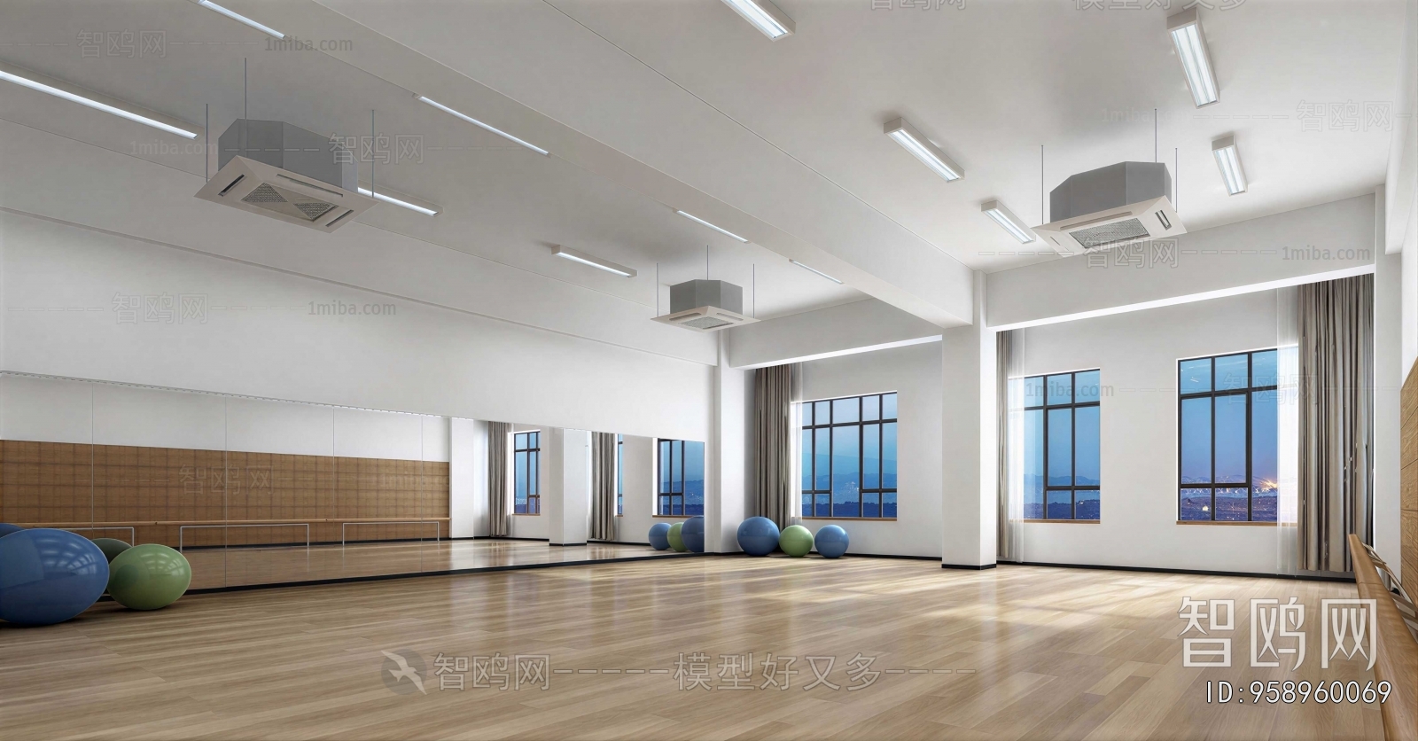 Modern Dance Classroom