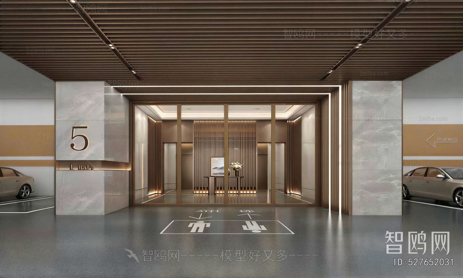 Modern Underground Garage