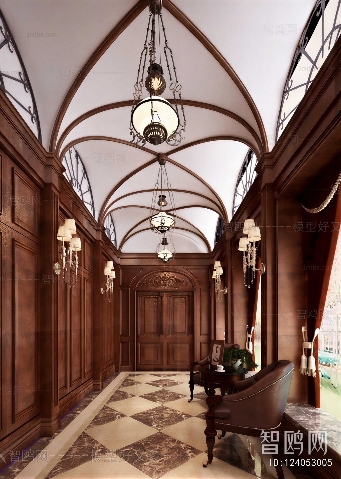 European Style A Living Room