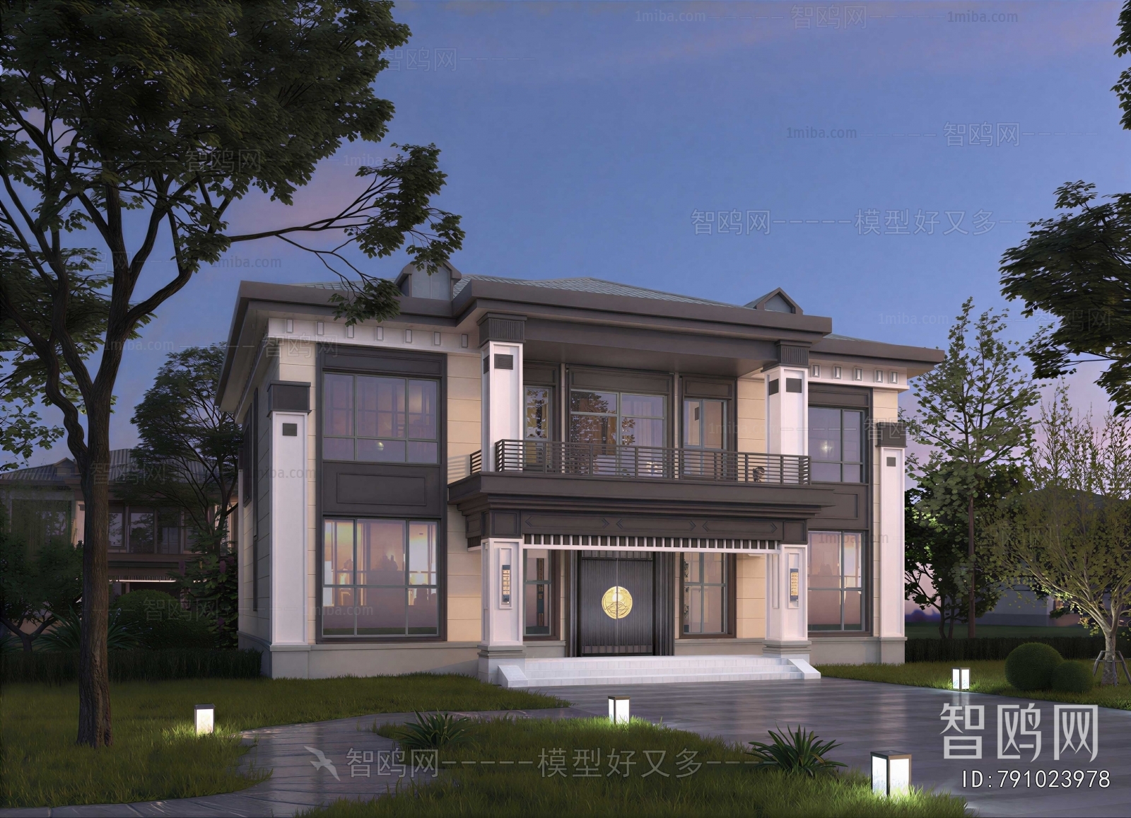 New Chinese Style Detached Villa