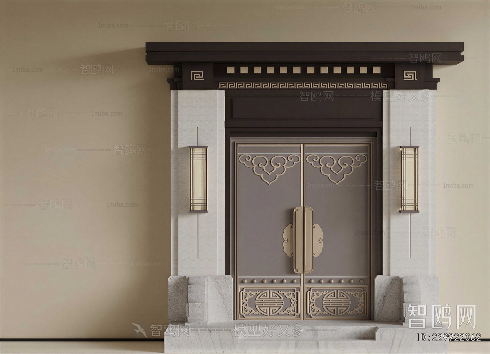 New Chinese Style Facade Element
