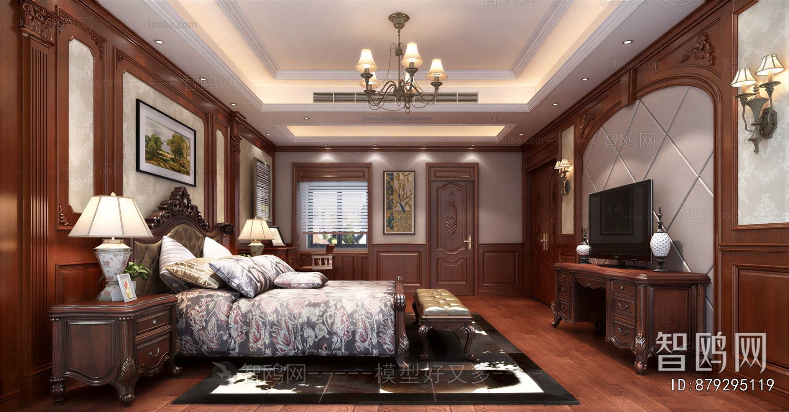 European Style Bedroom