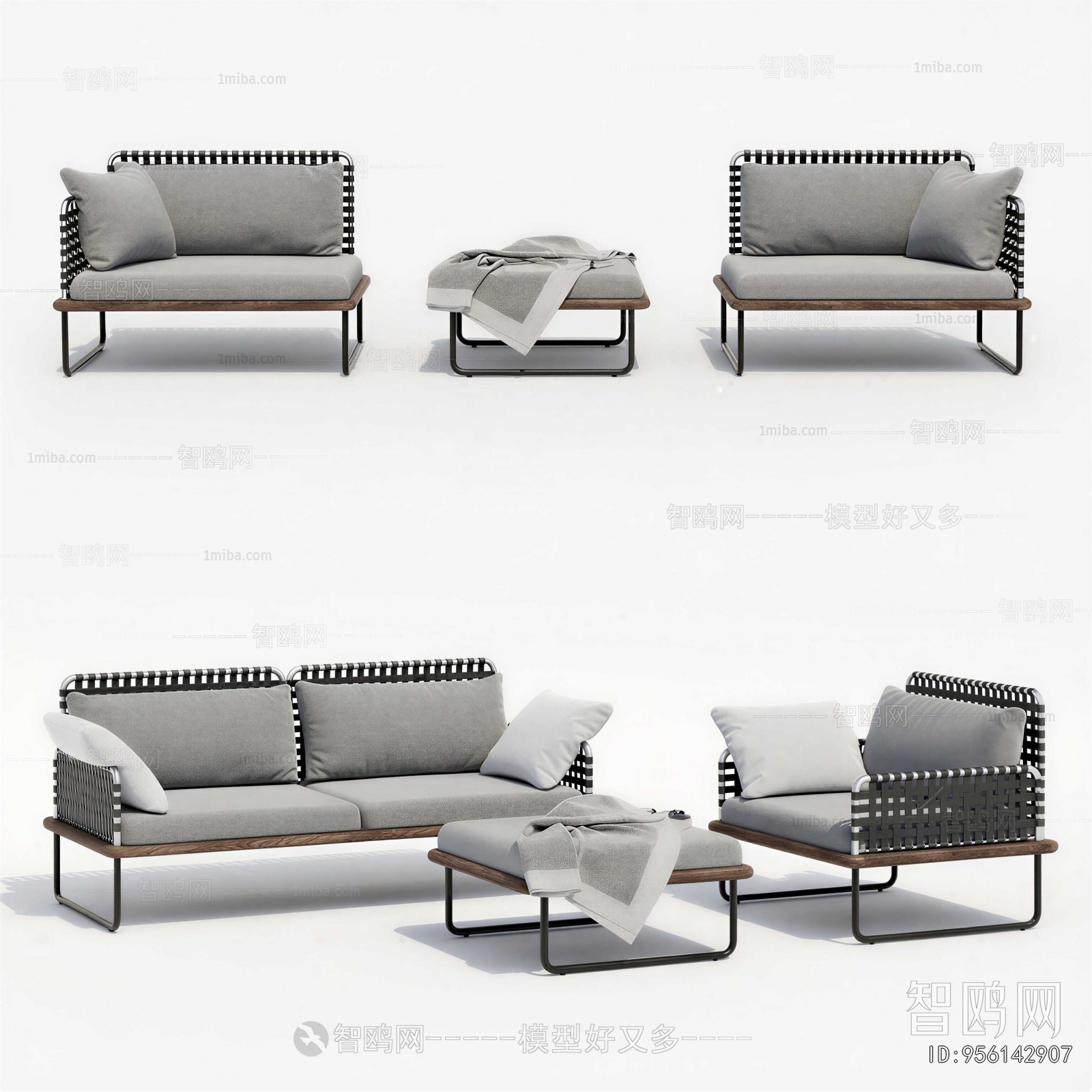 Modern Outdoor Sofa