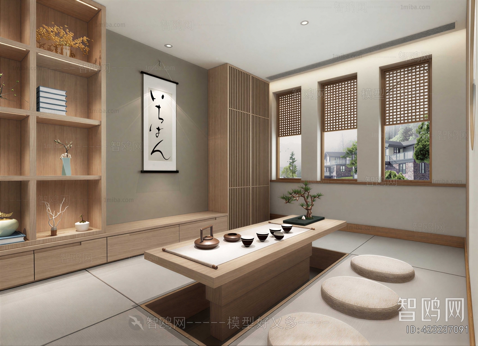 Japanese Style Tea House