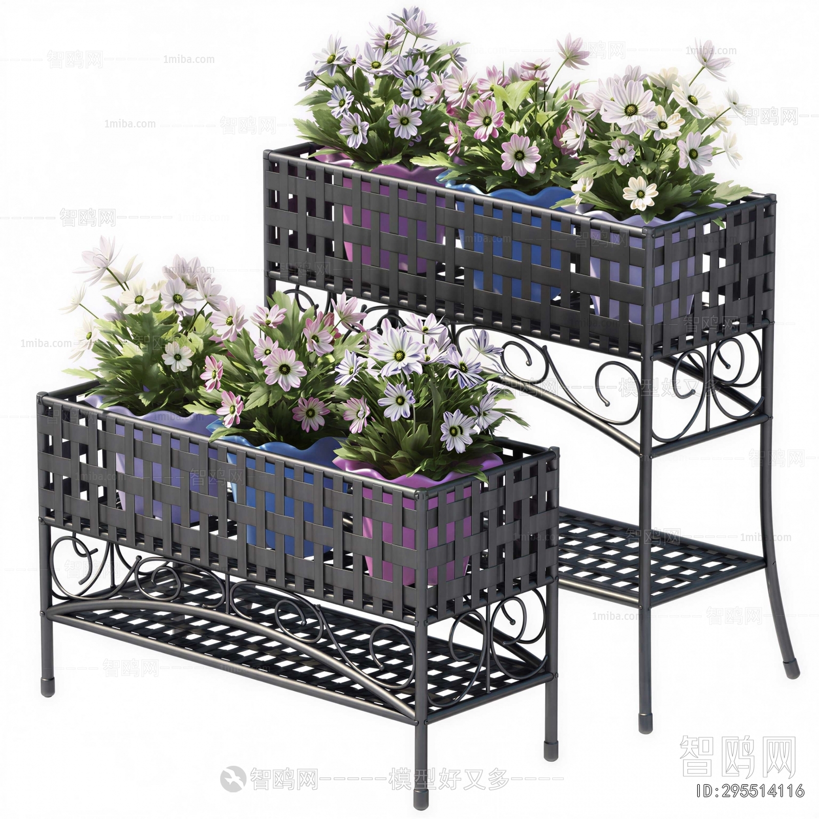 Modern Flower Bed, Flower Bowl, Flower Box
