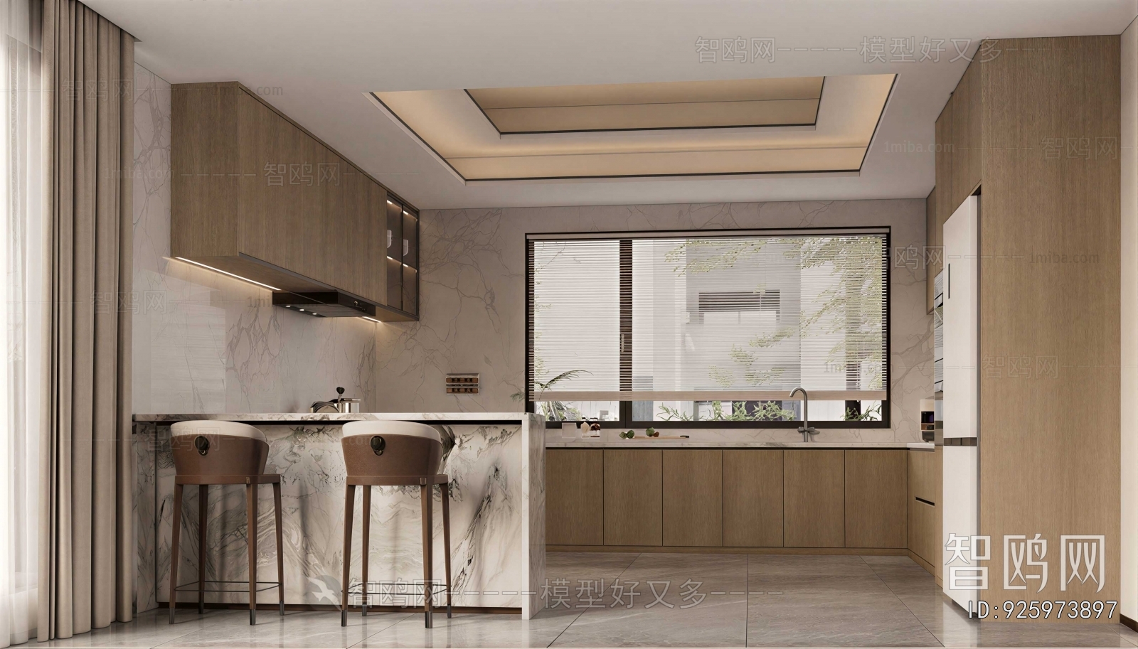 Modern Open Kitchen