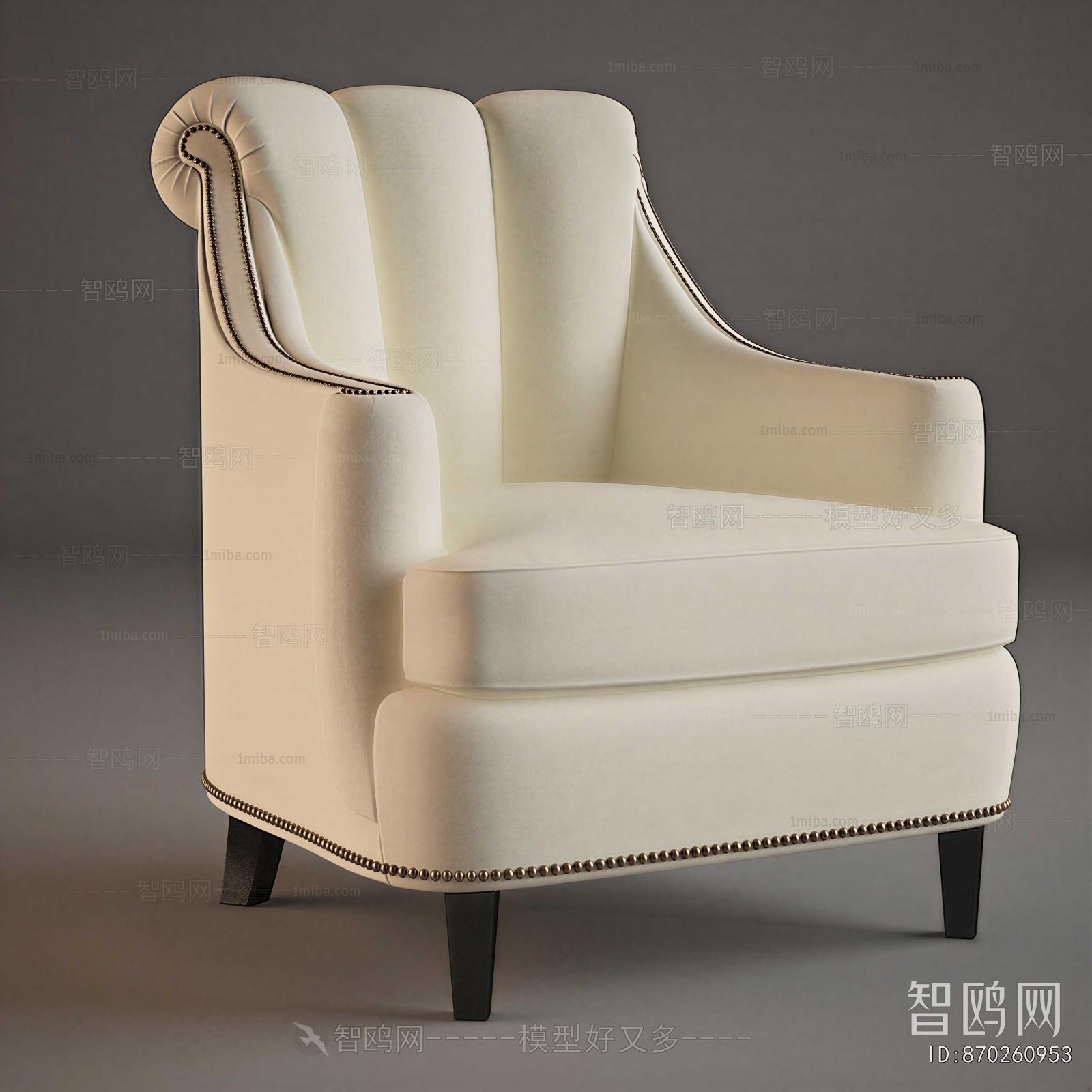 European Style Single Sofa