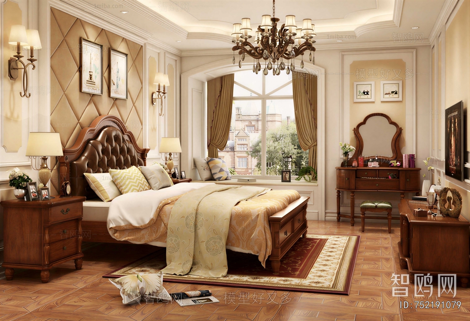 European Style Bedroom