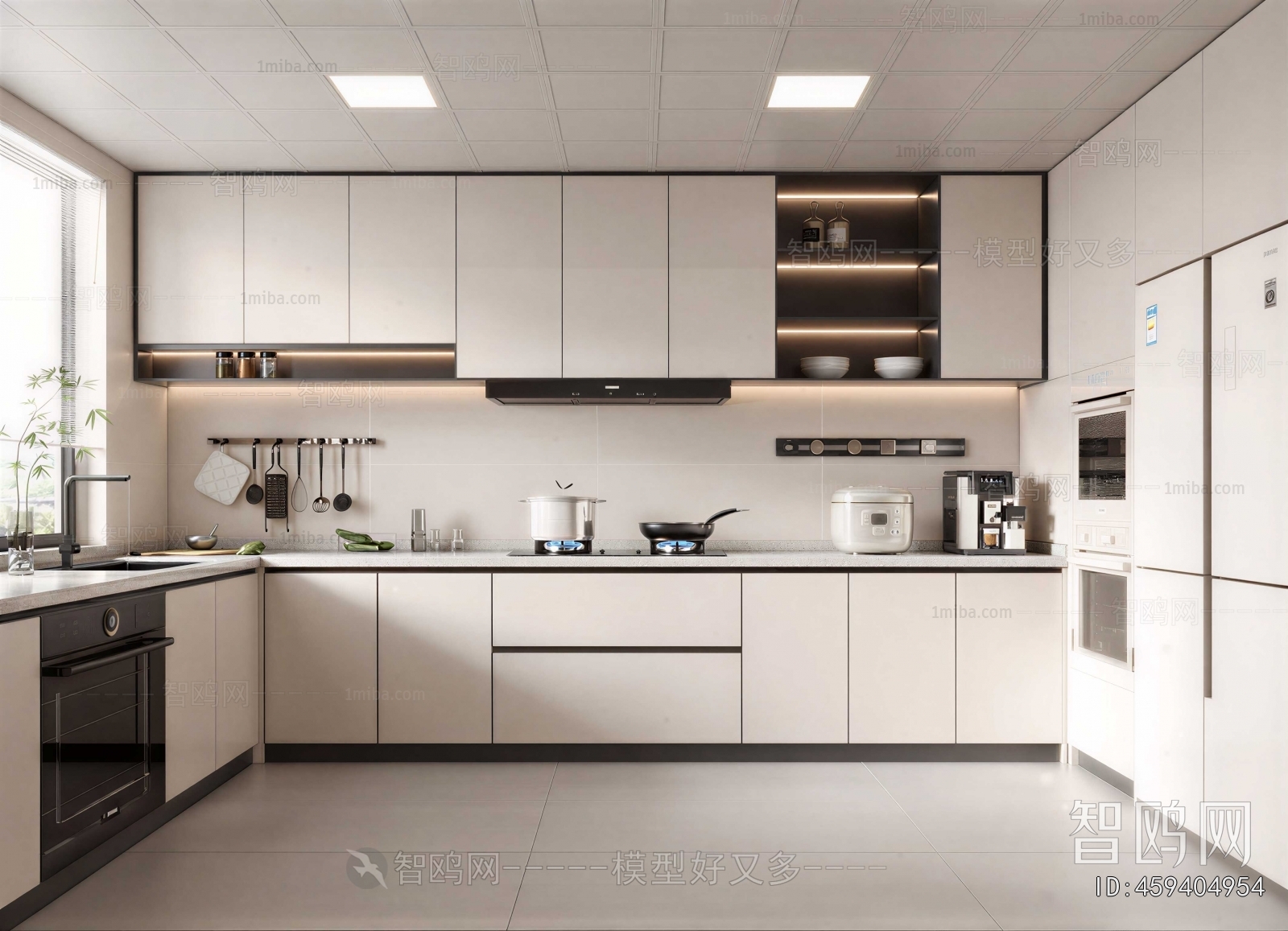 Modern The Kitchen