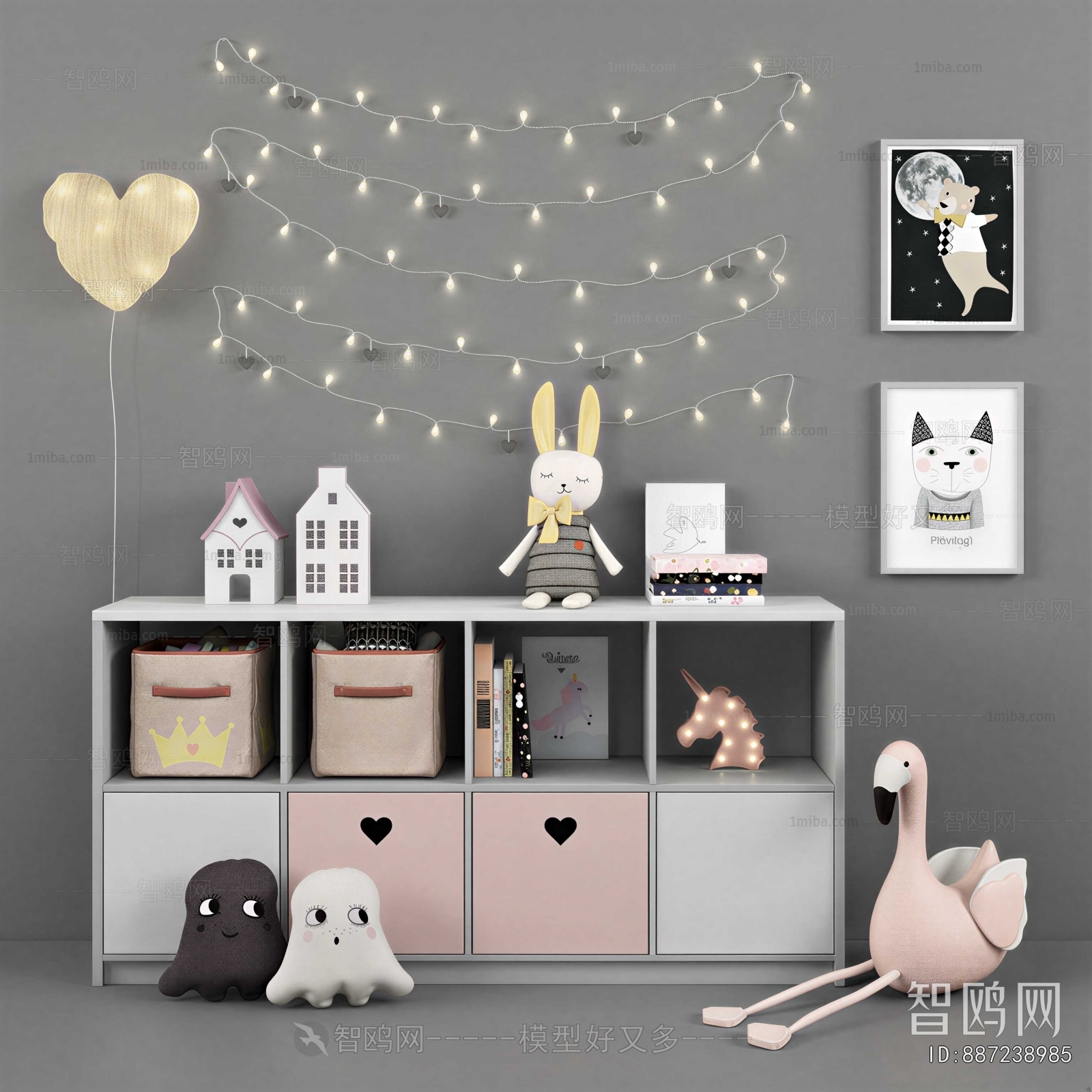 Modern Decorative Cabinet