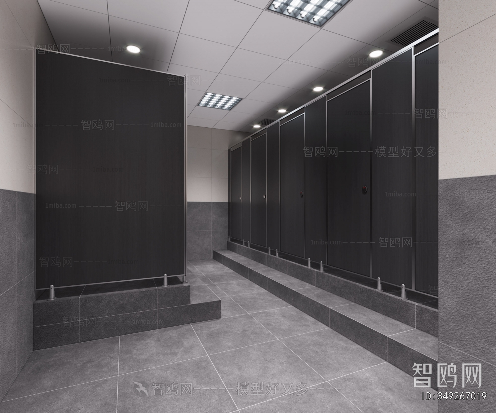 Modern Public Toilet