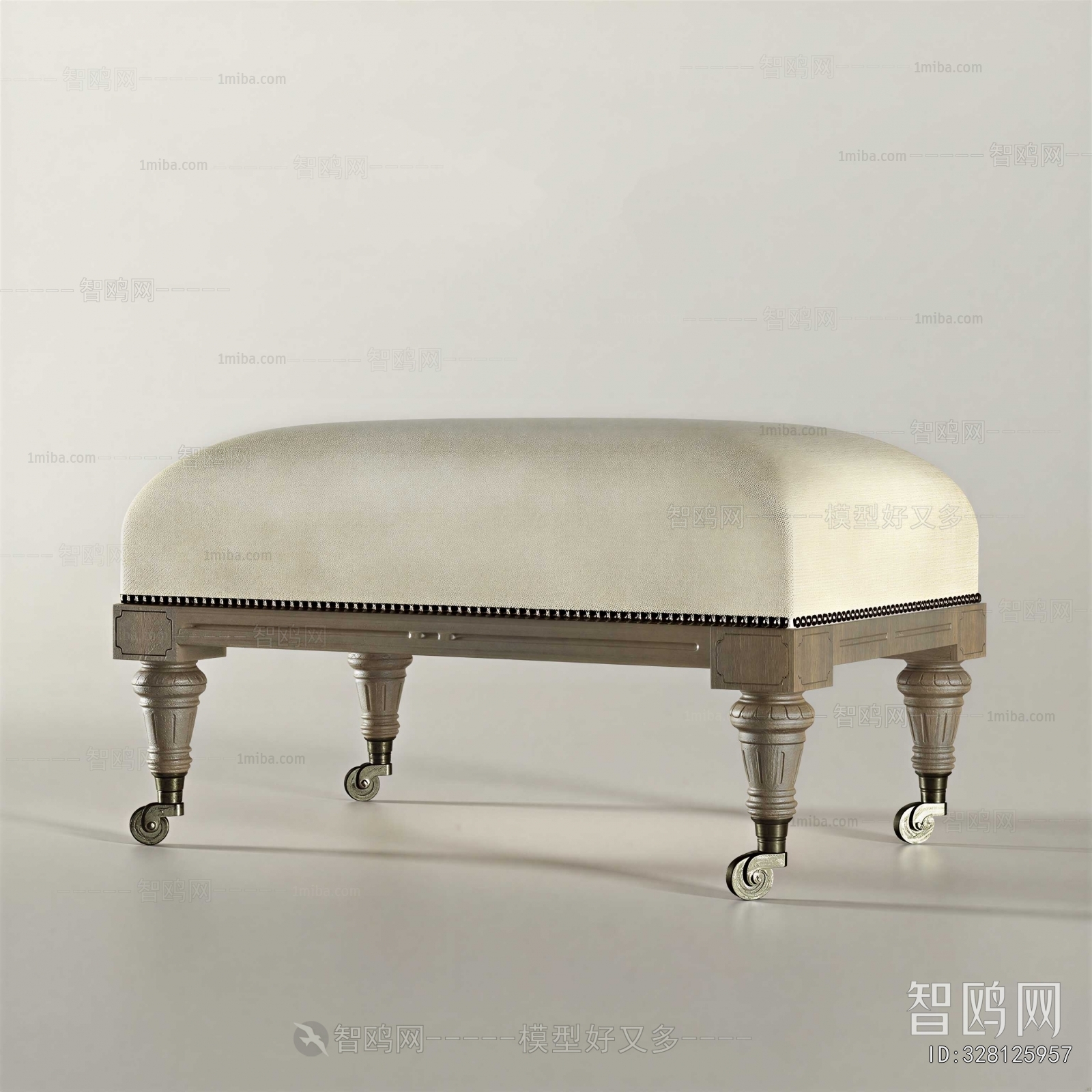 American Style Footstool