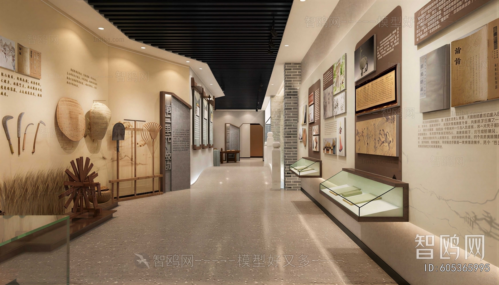 New Chinese Style Exhibition Hall