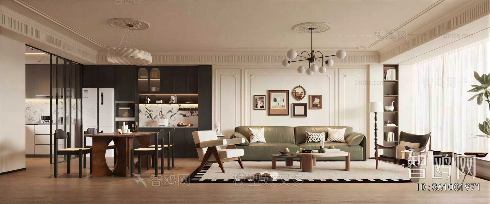 French Style A Living Room