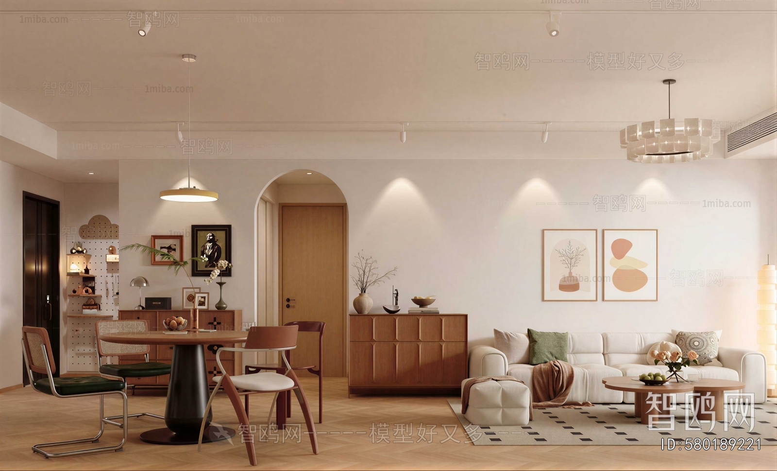 Nordic Style A Living Room