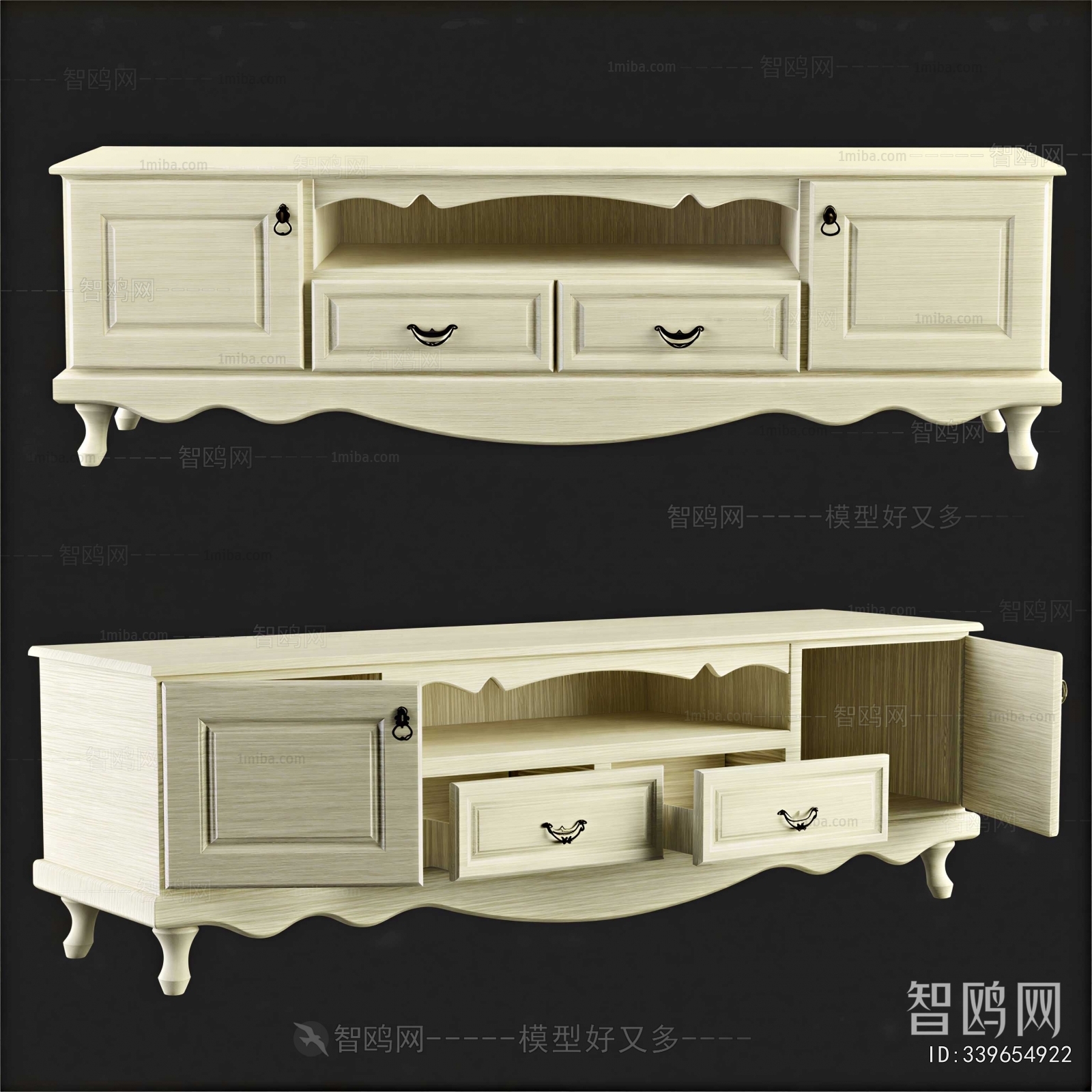European Style TV Cabinet