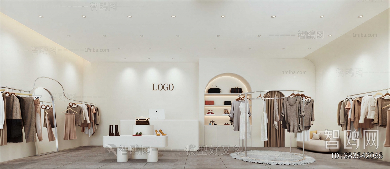 Modern Clothing Store