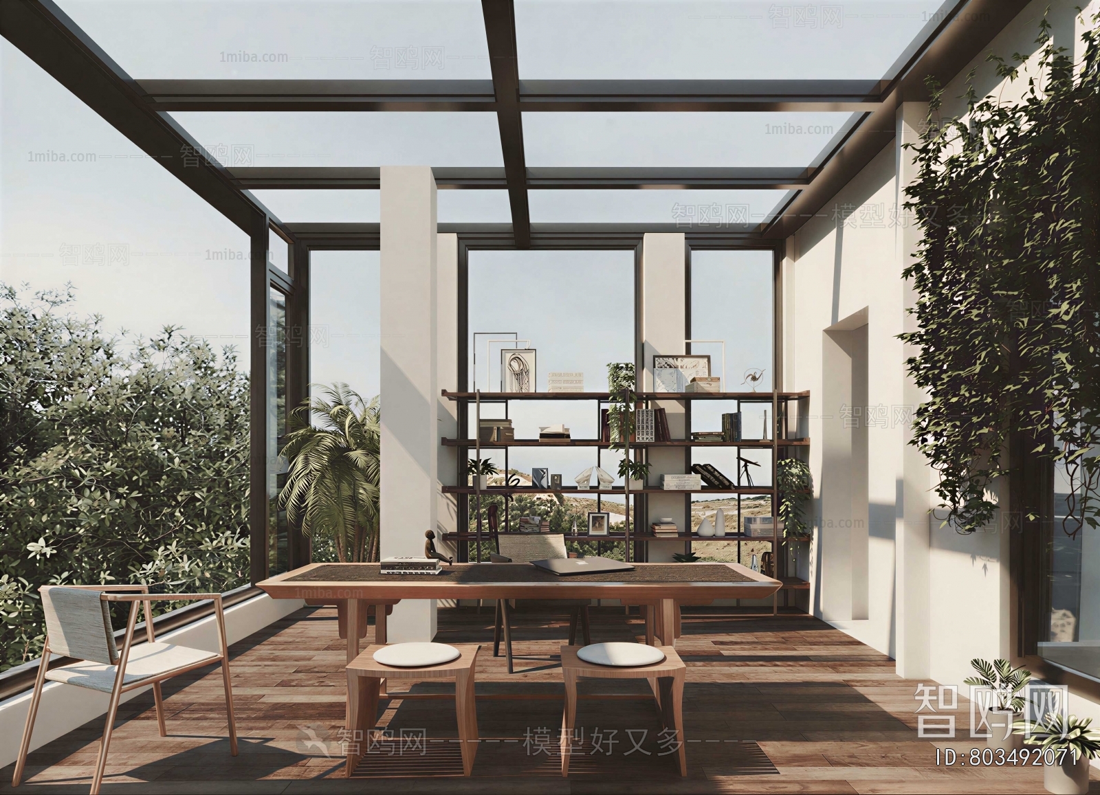 Modern Glass Sun Room