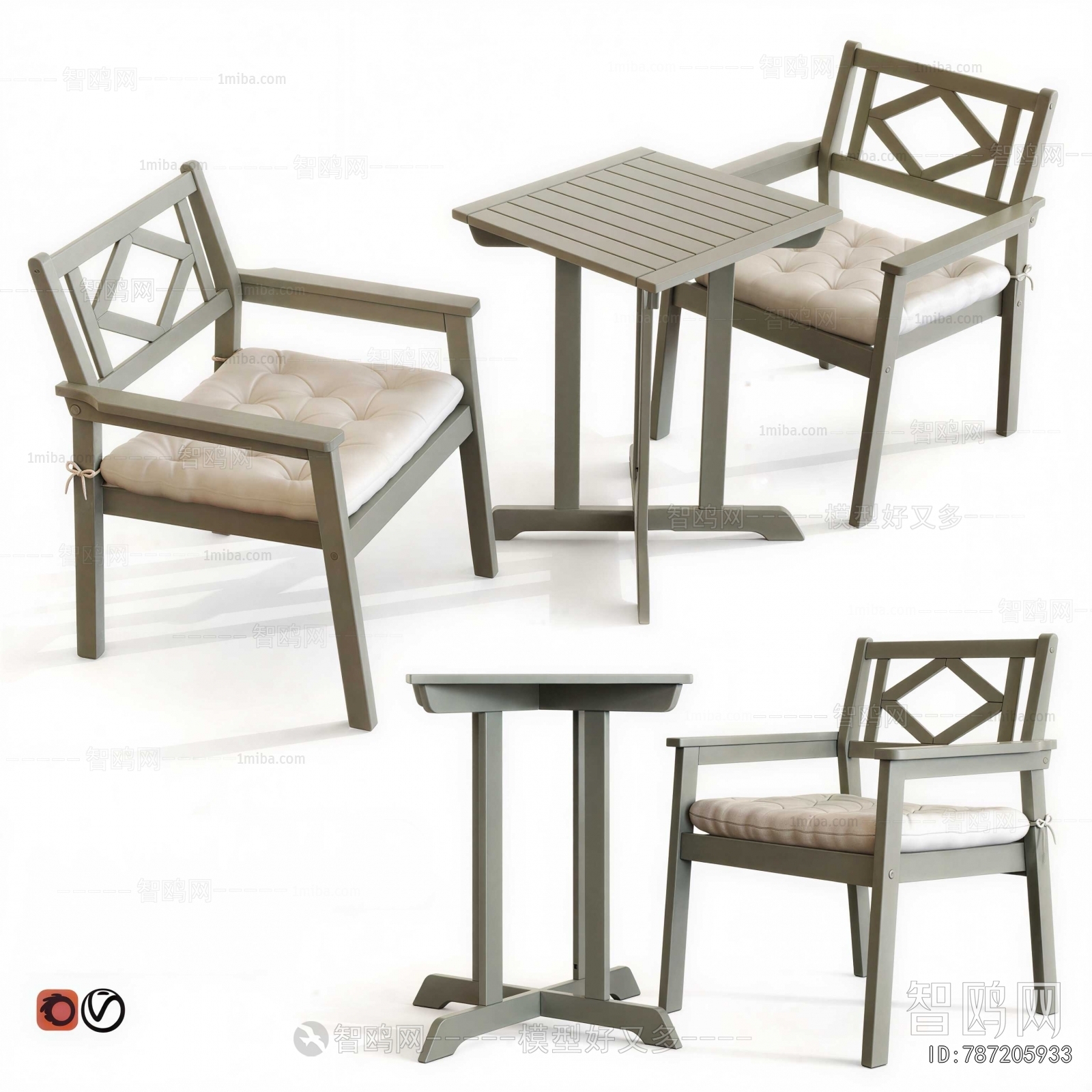 Modern Leisure Table And Chair