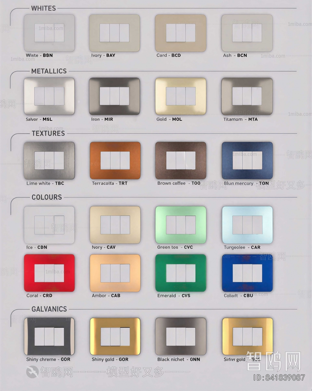 Modern Switch Panel