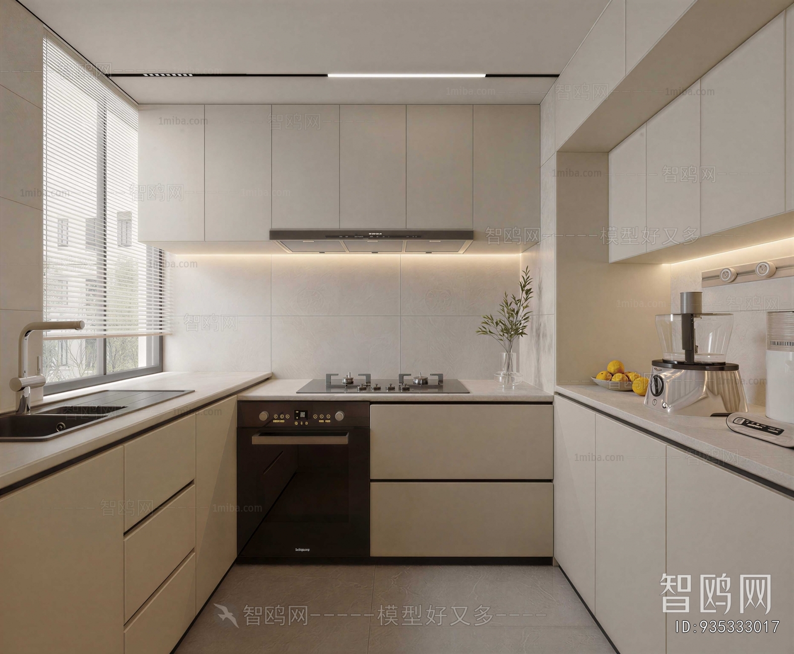 Modern The Kitchen