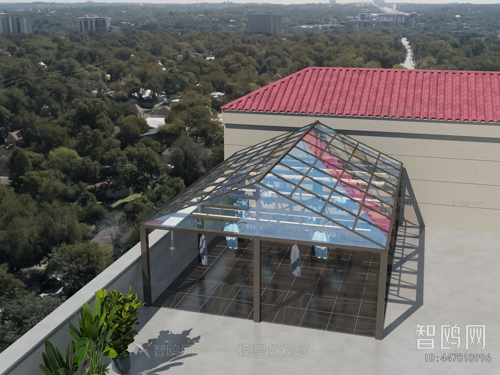 Modern Glass Sunshine Room