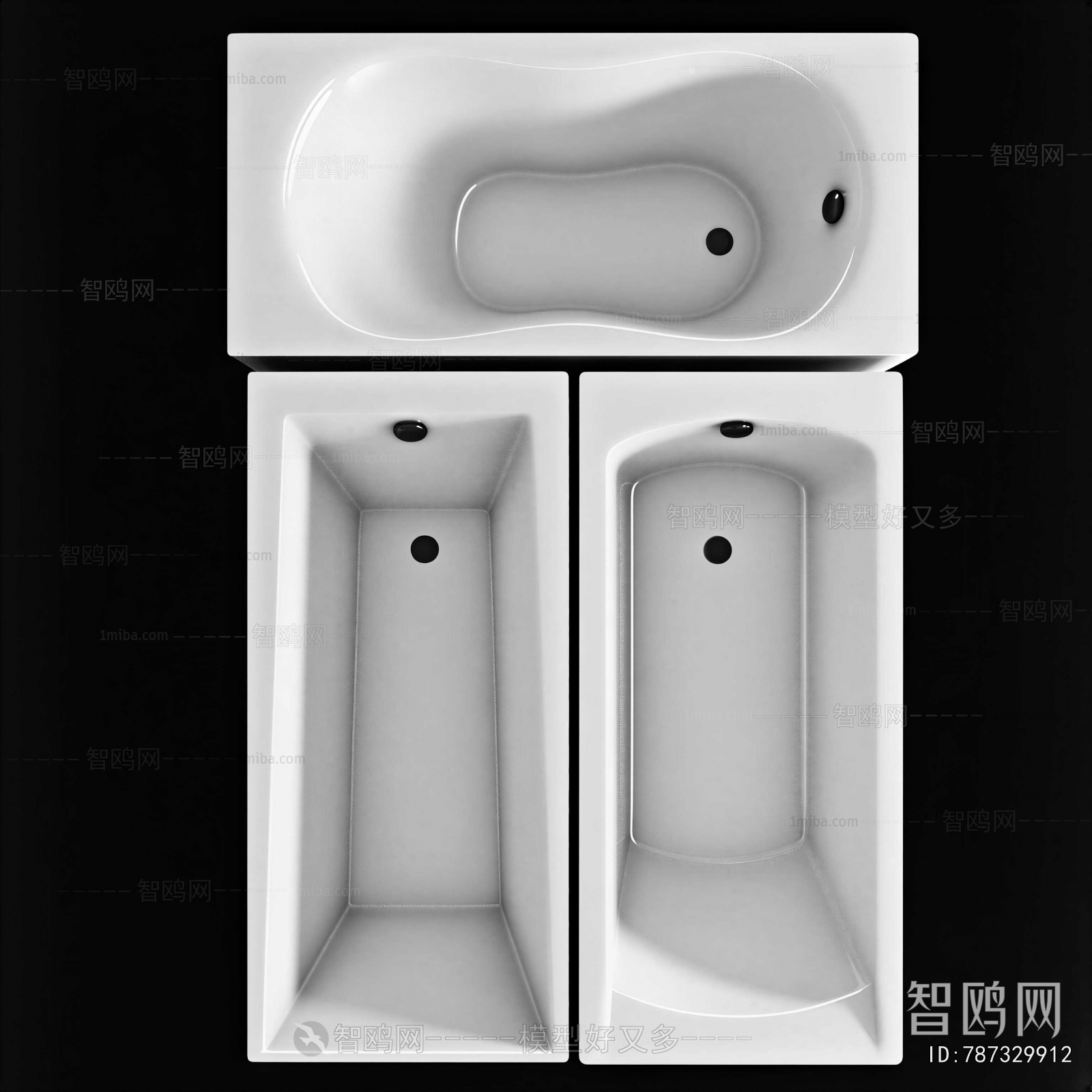 Modern Bathtub