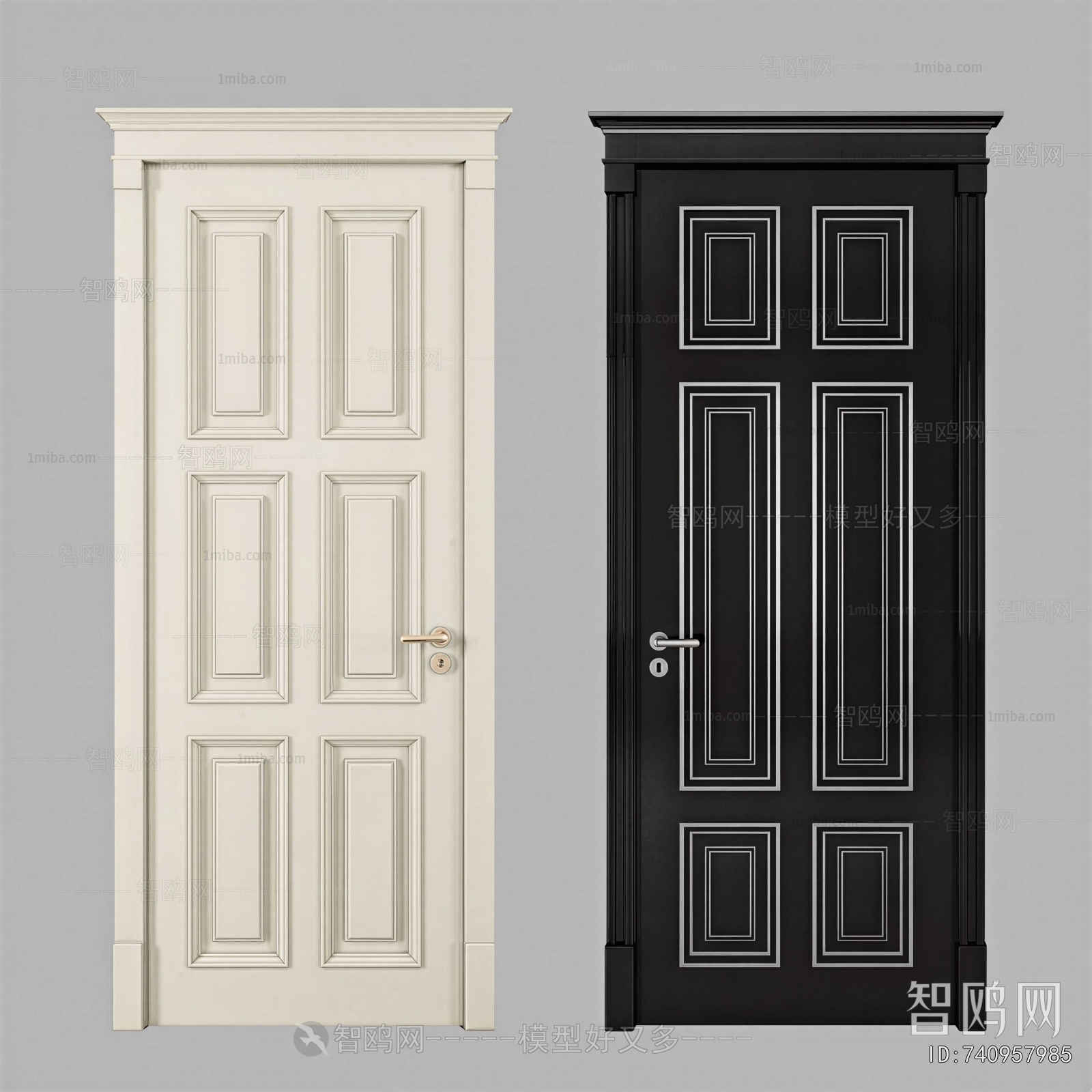 European Style Single Door