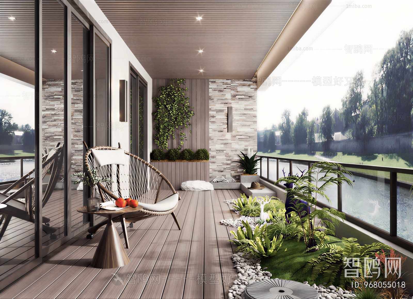 Modern Leisure Balcony