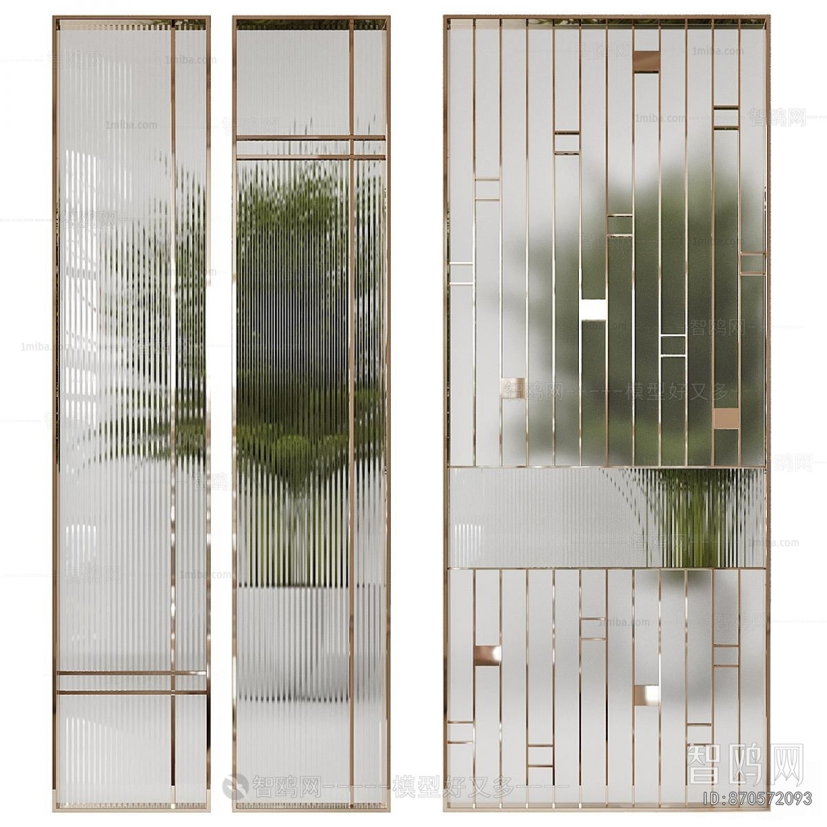 Modern Glass Screen Partition