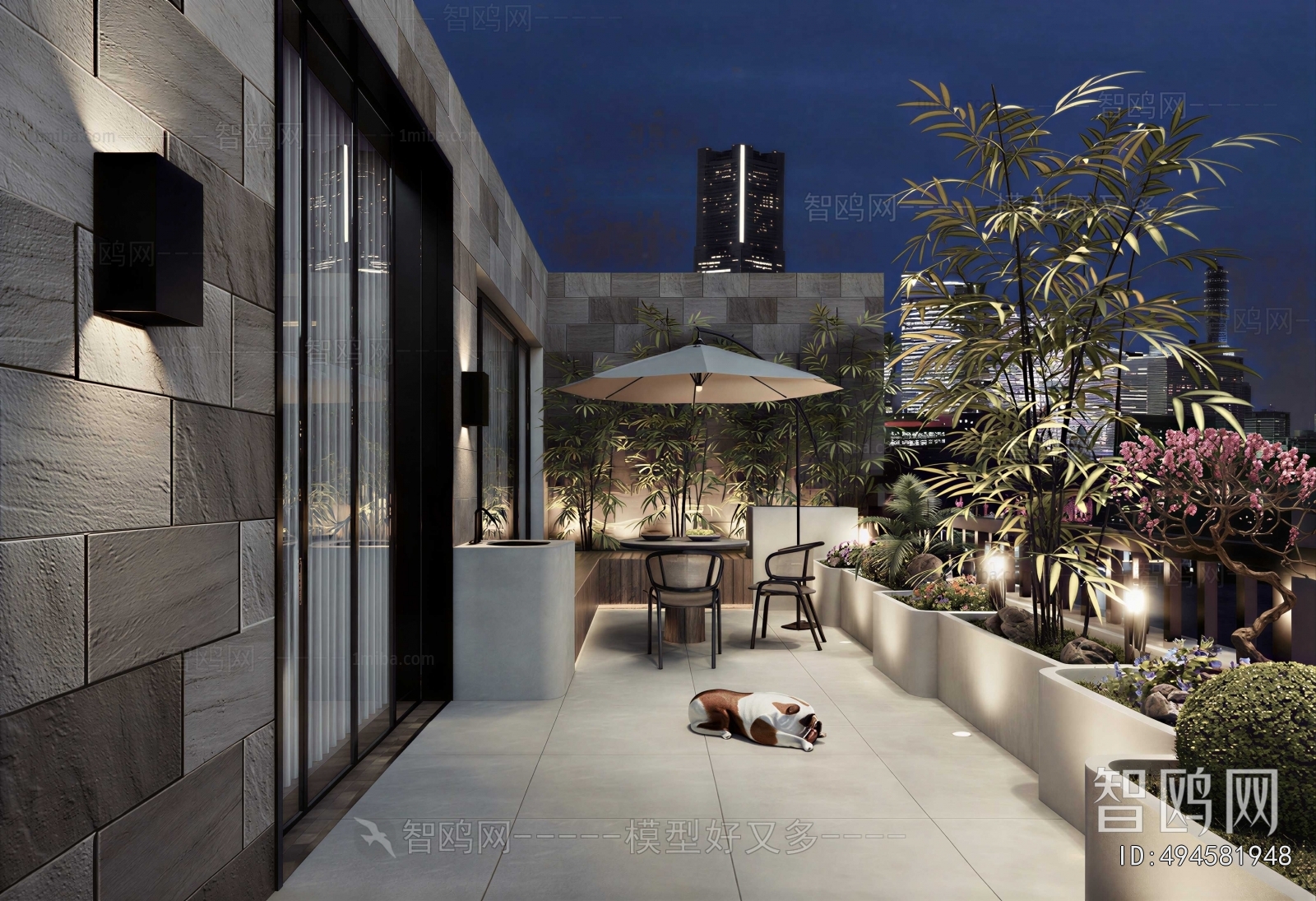 Modern Terrace