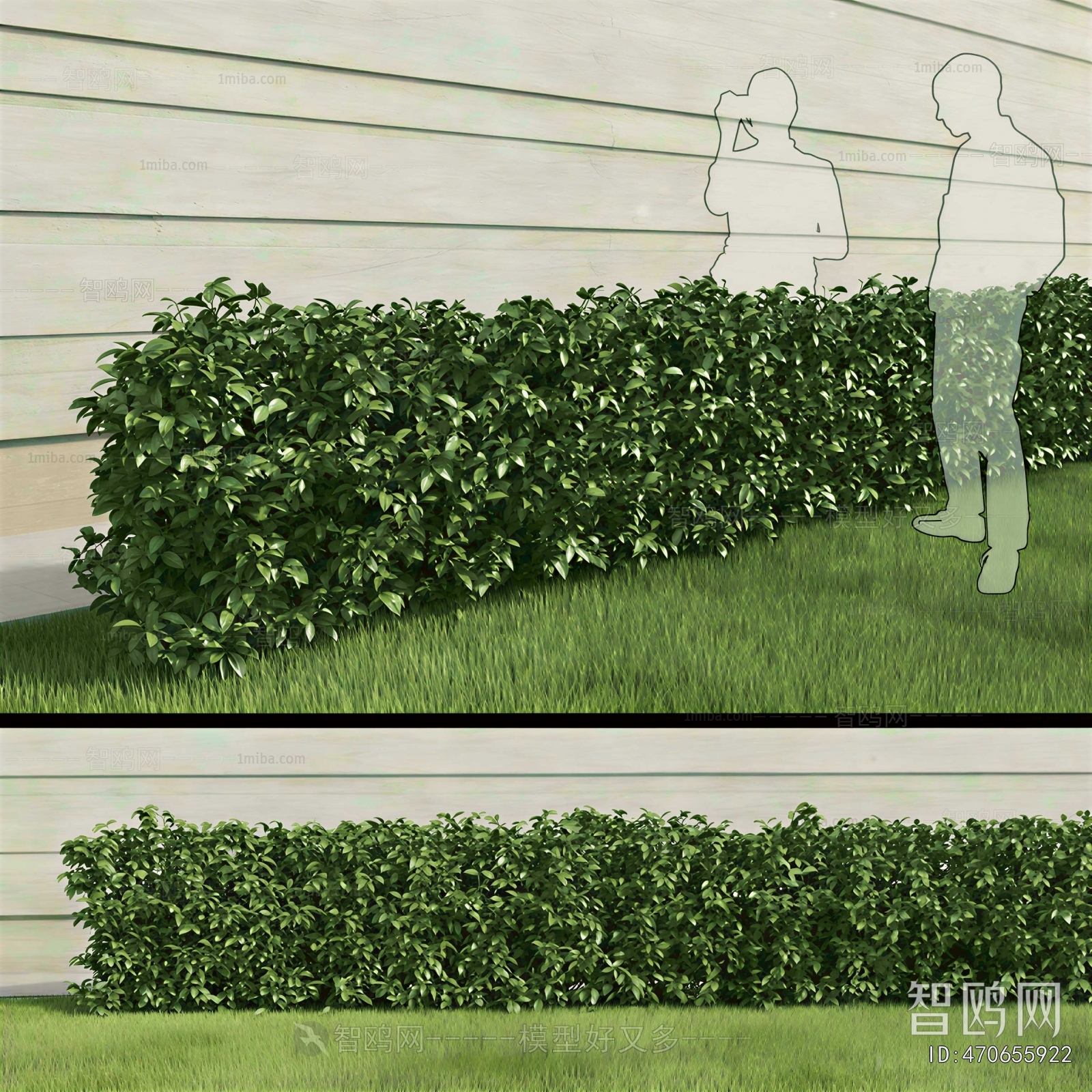 Modern Shrubbery