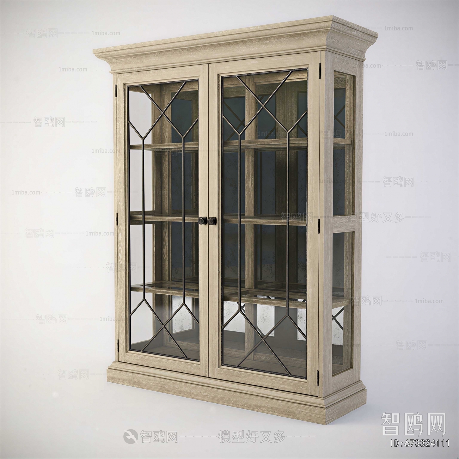 Retro Style Decorative Cabinet