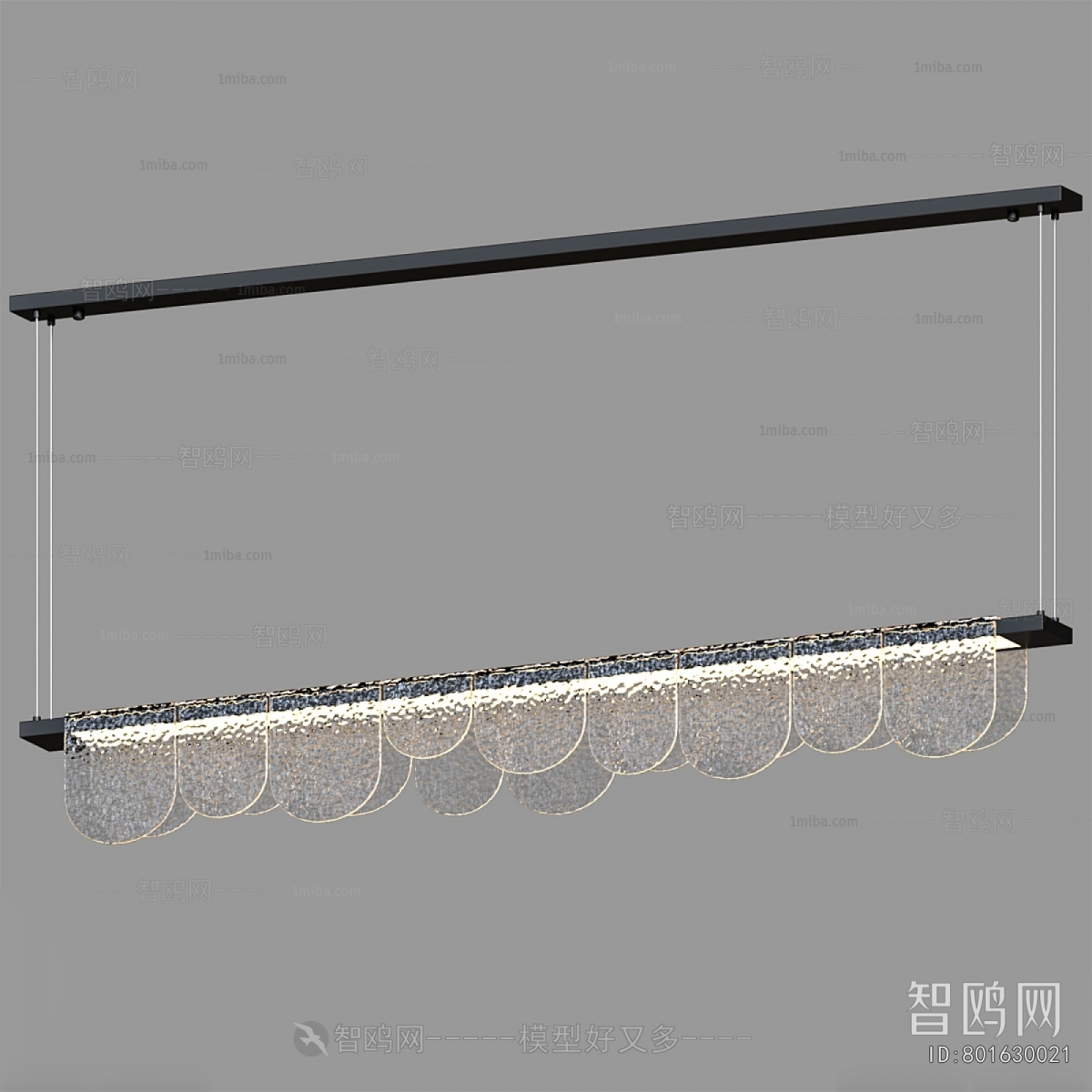 Modern Long Chandelier