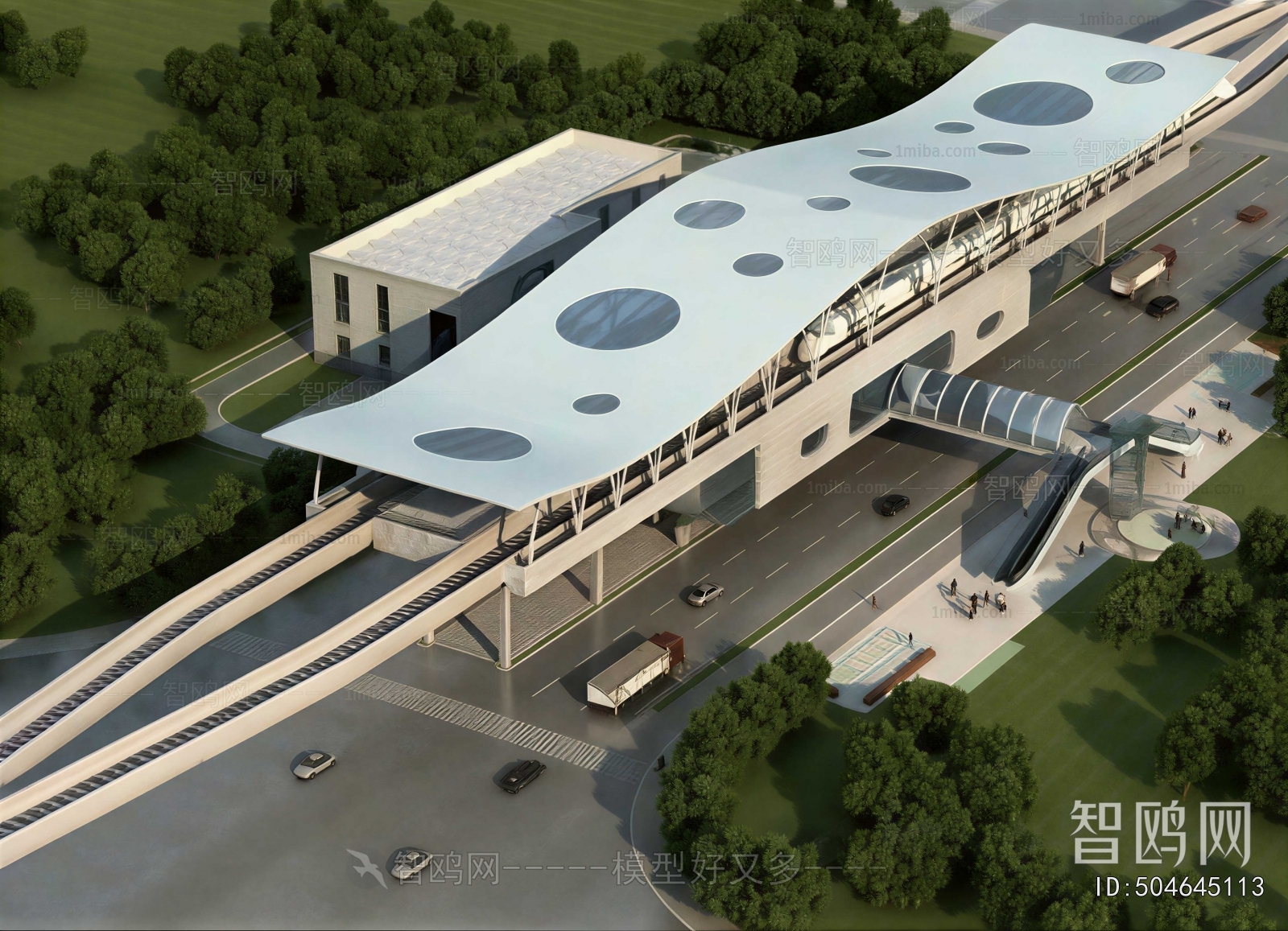 Modern Public Building
