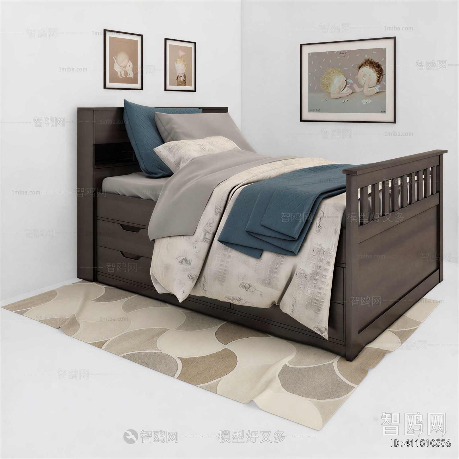 Modern Double Bed