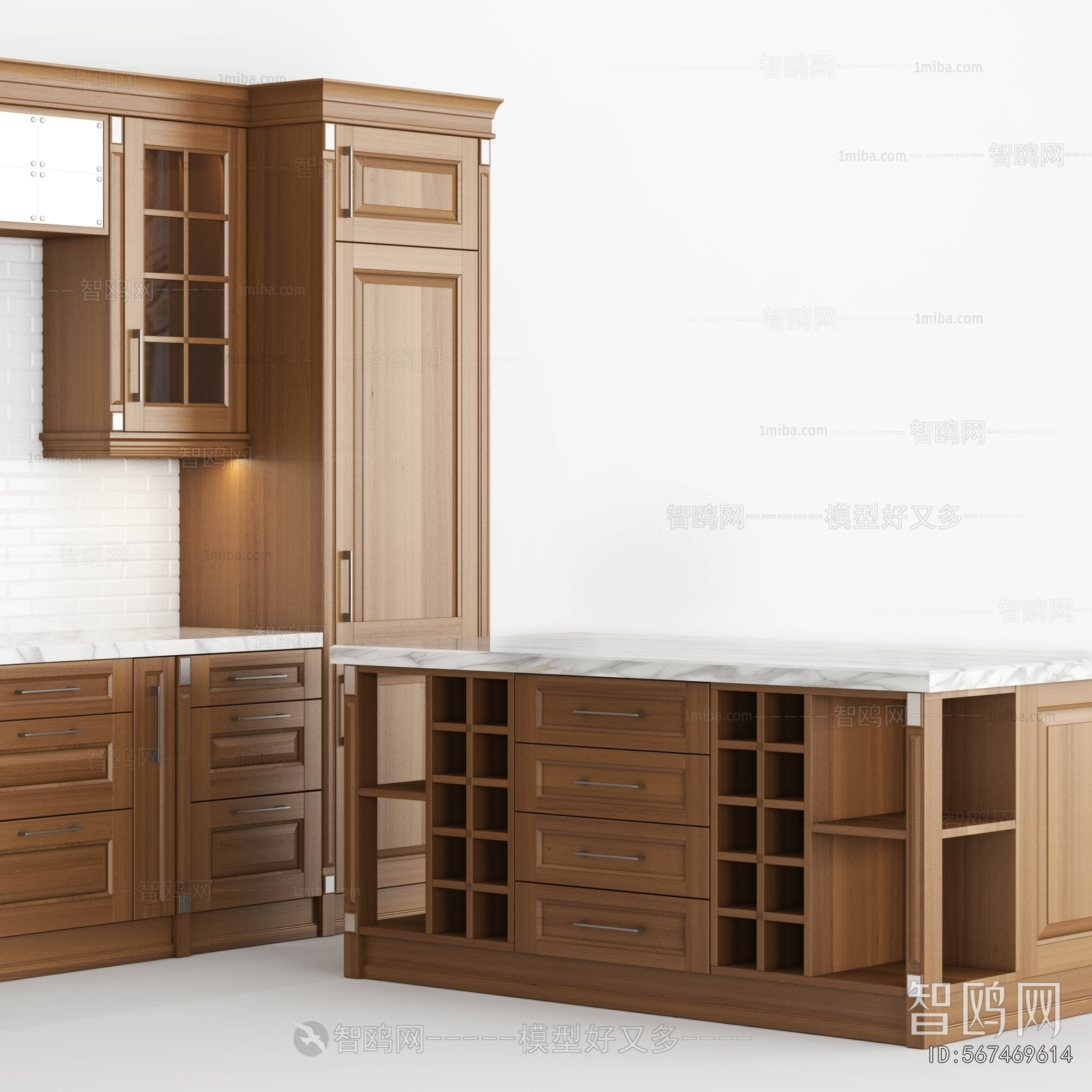European Style Kitchen Cabinet