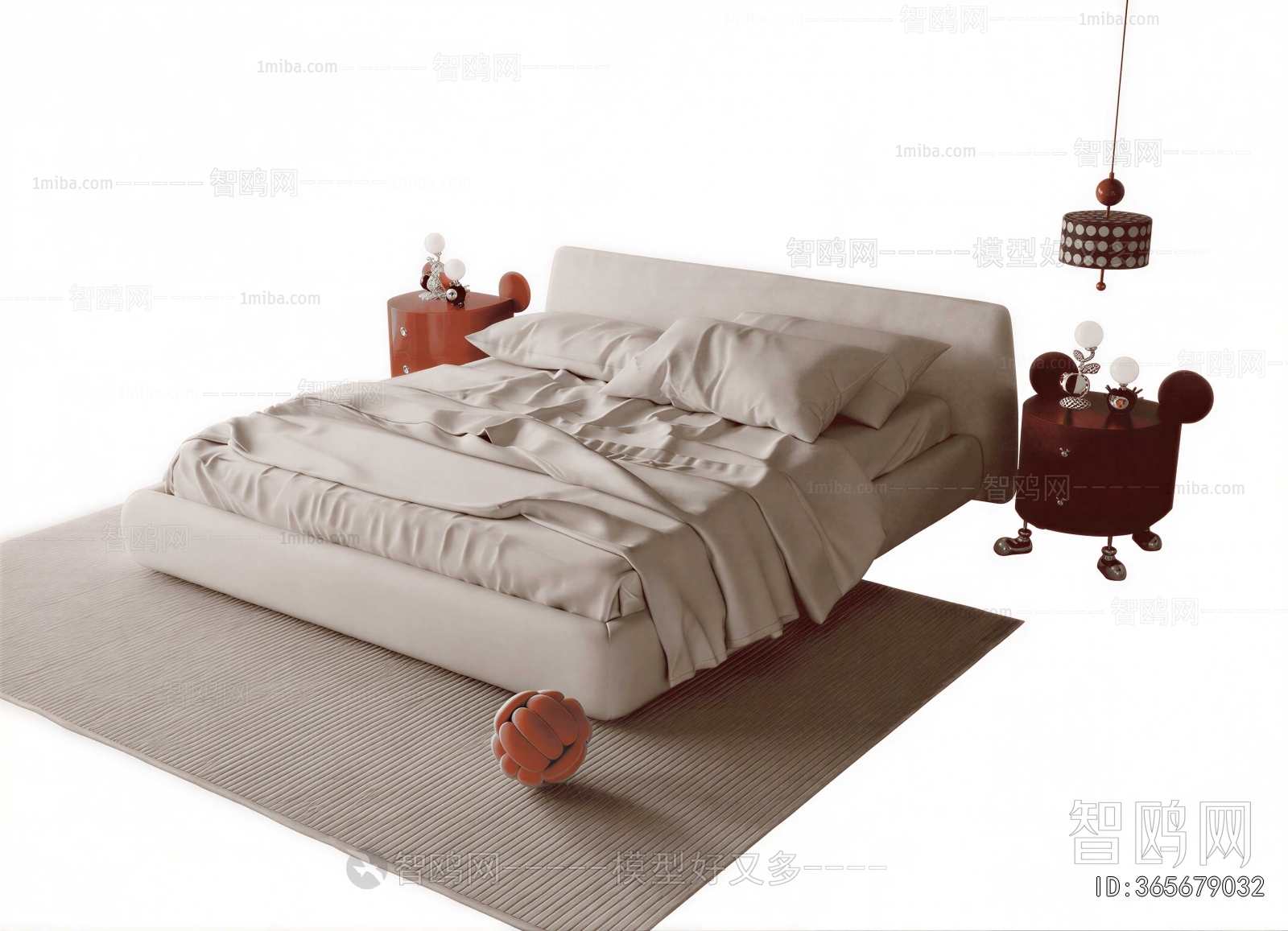 Modern Double Bed