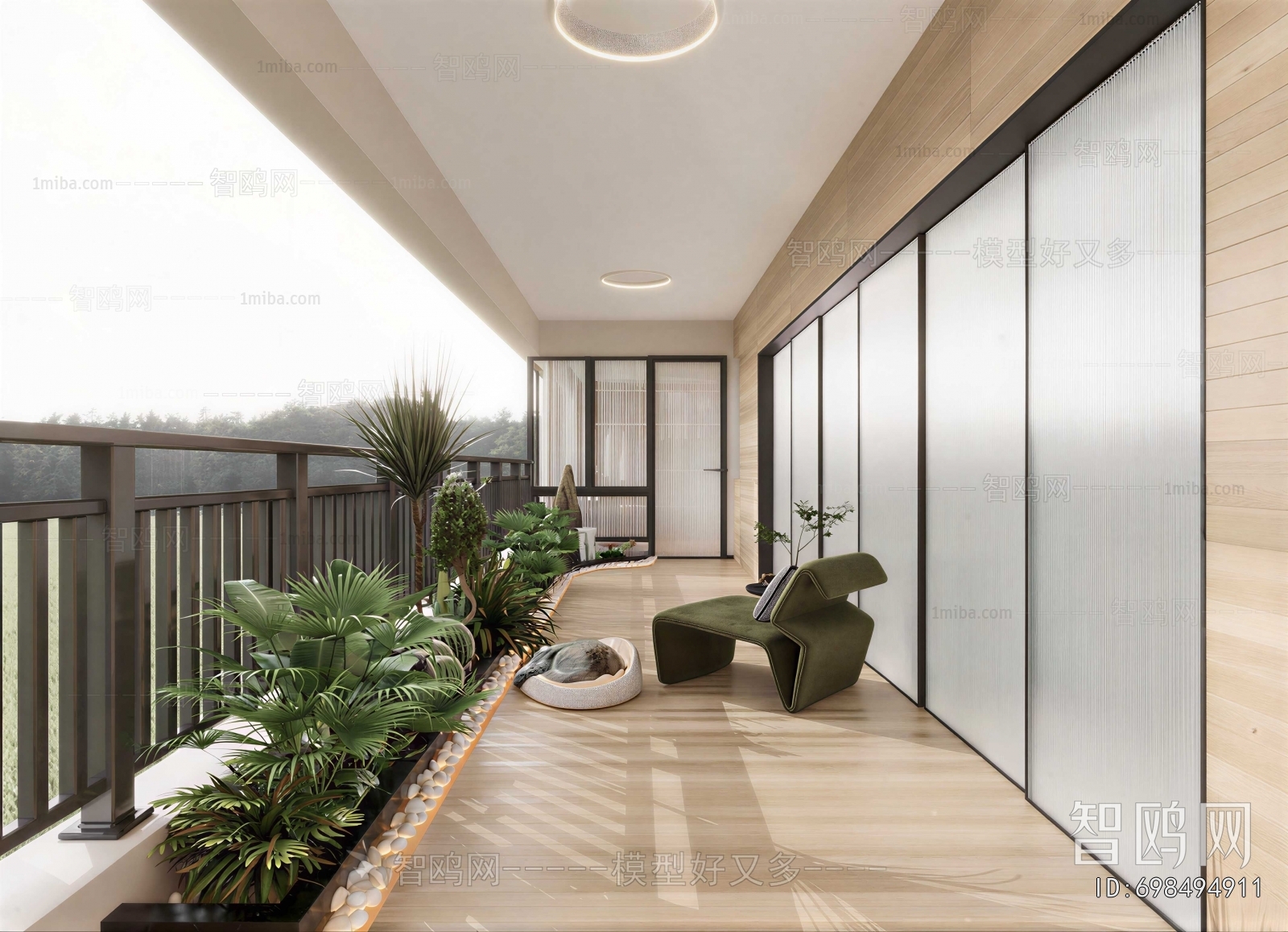 Modern Leisure Balcony