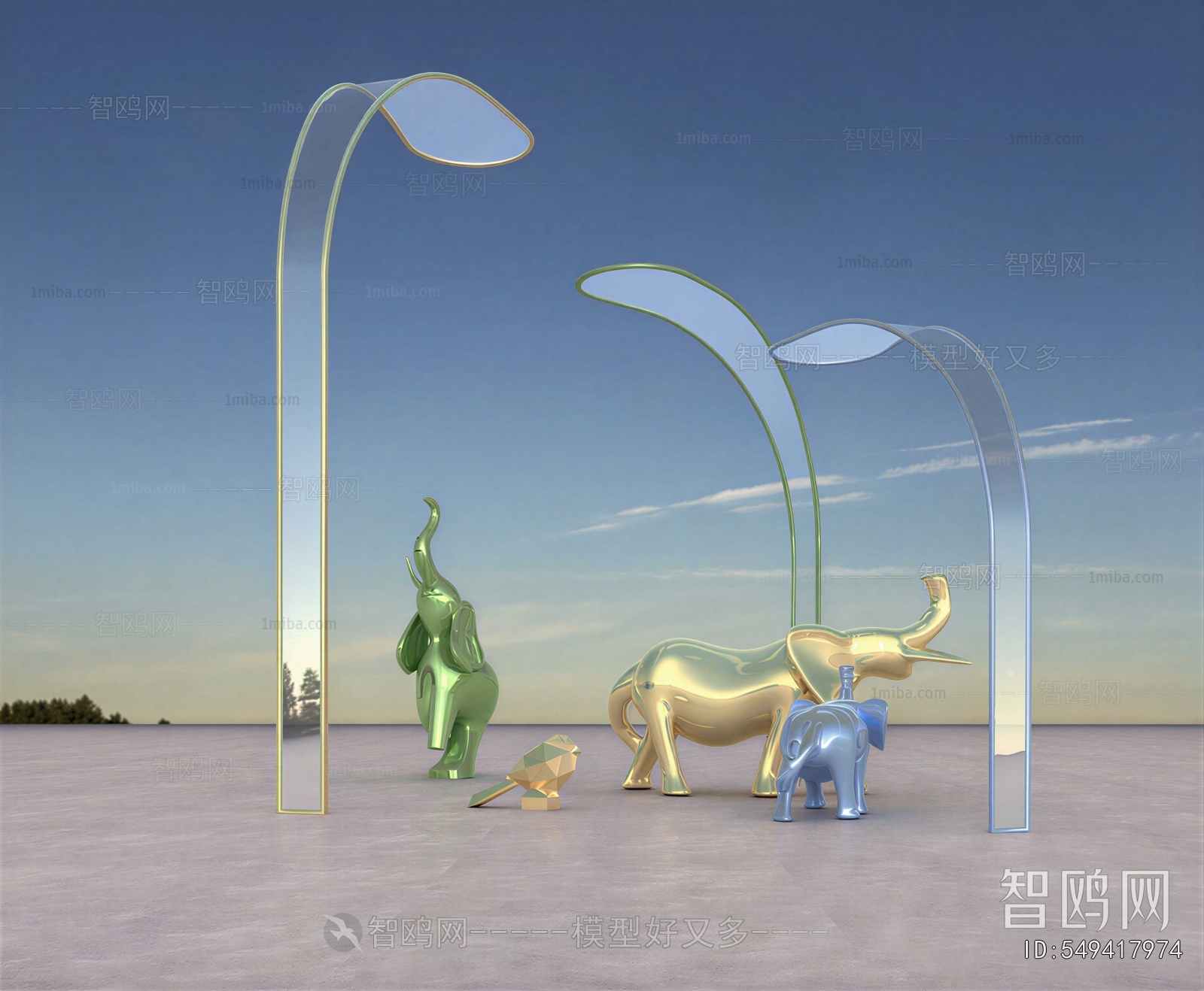 Modern Sculpture Sketch
