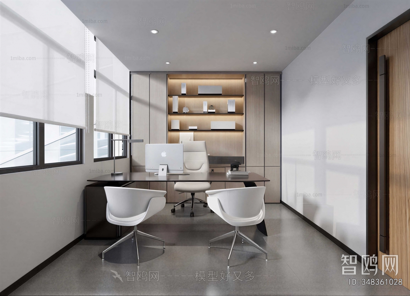 Modern Manager's Office