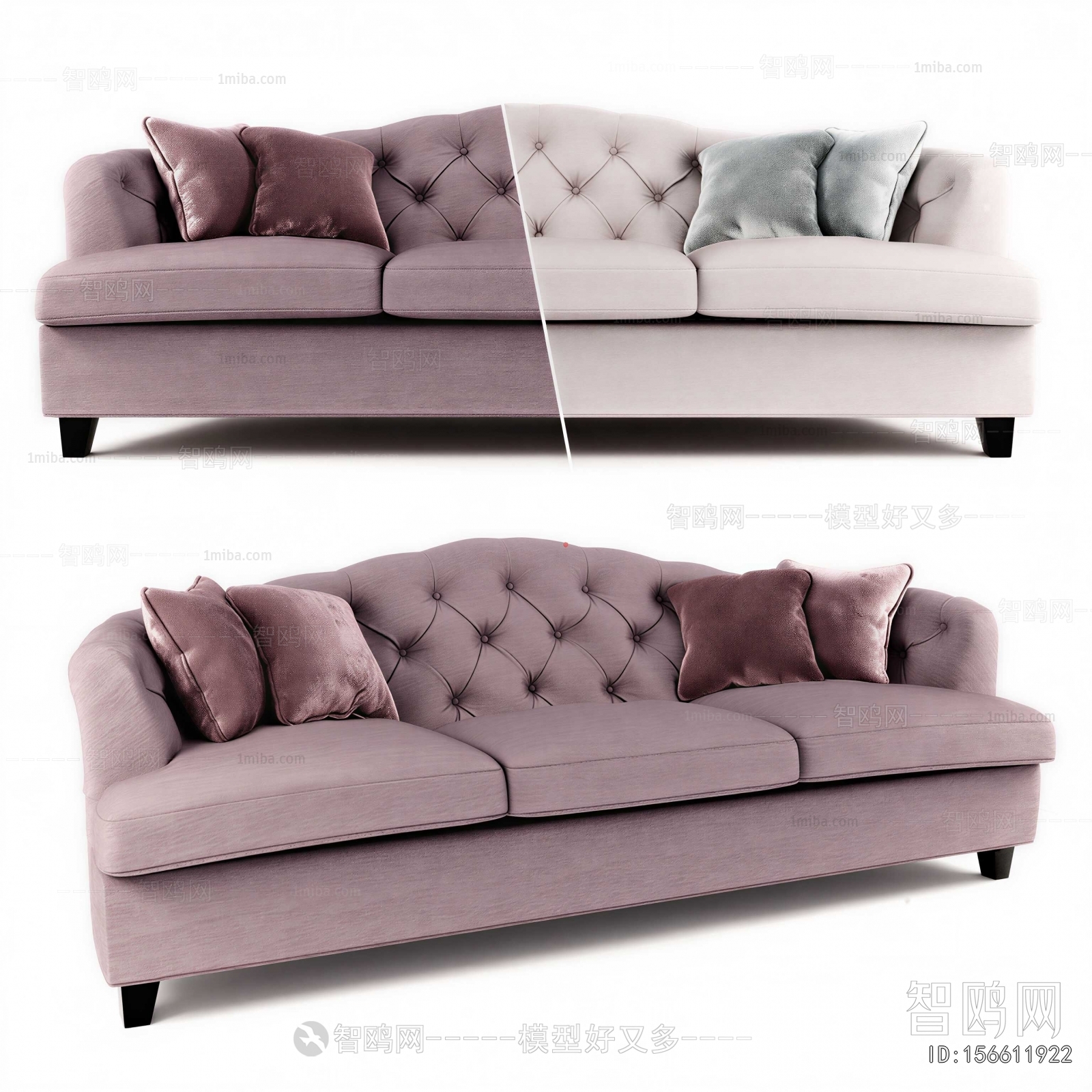 Modern Three-seat Sofa