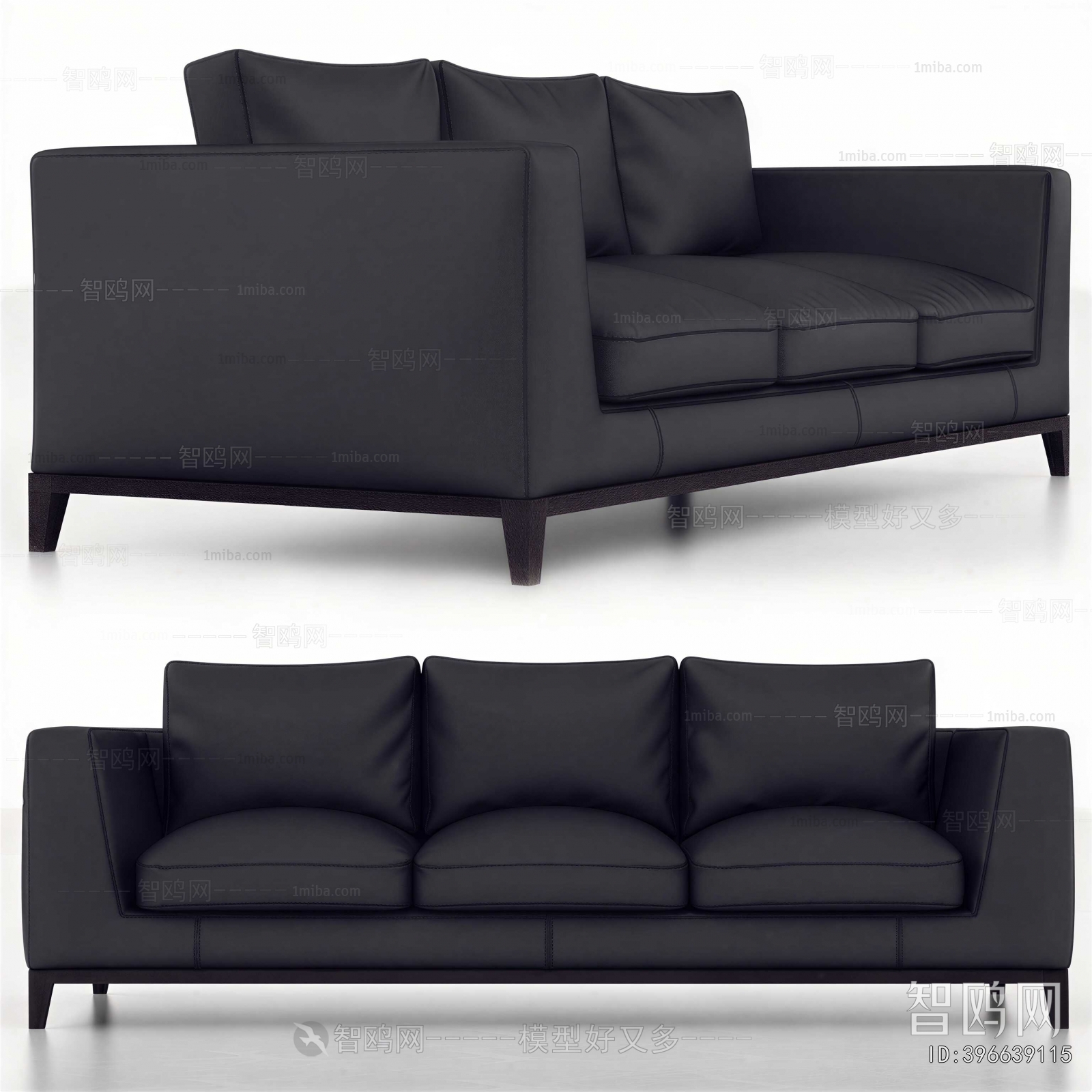 Modern Three-seat Sofa