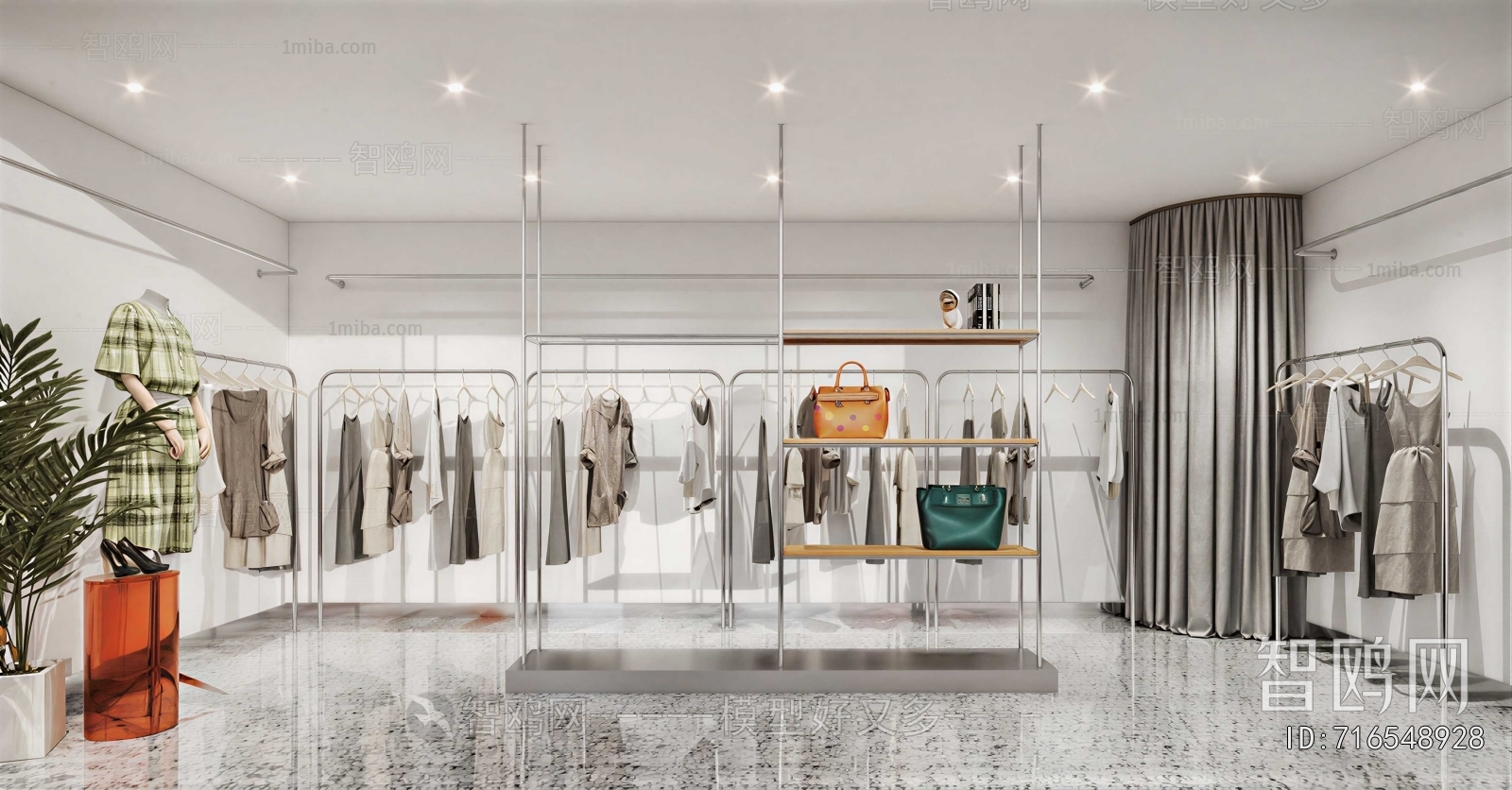 Modern Clothing Store