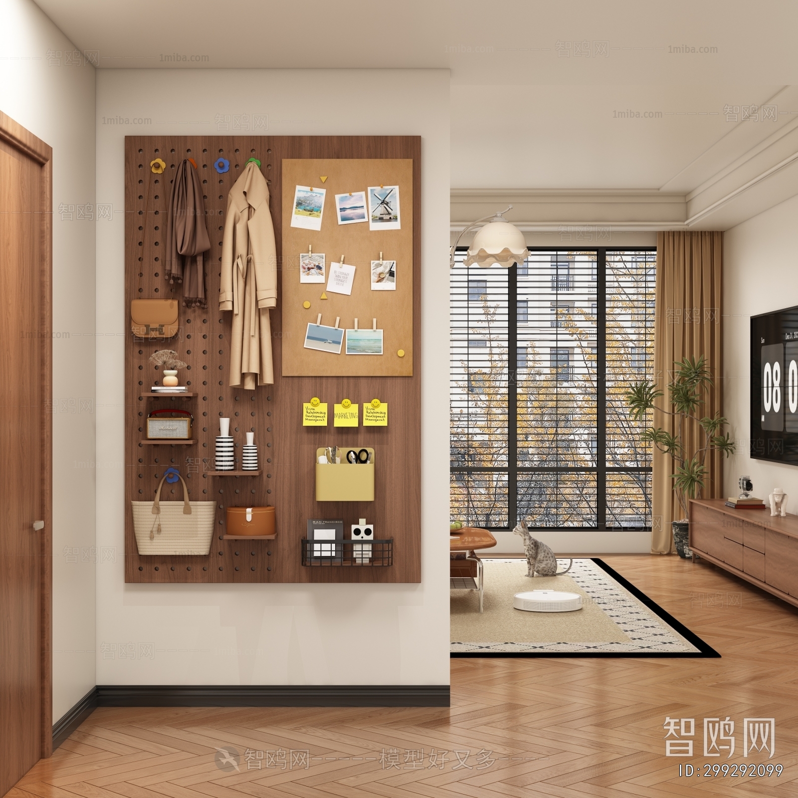 Modern Hallway