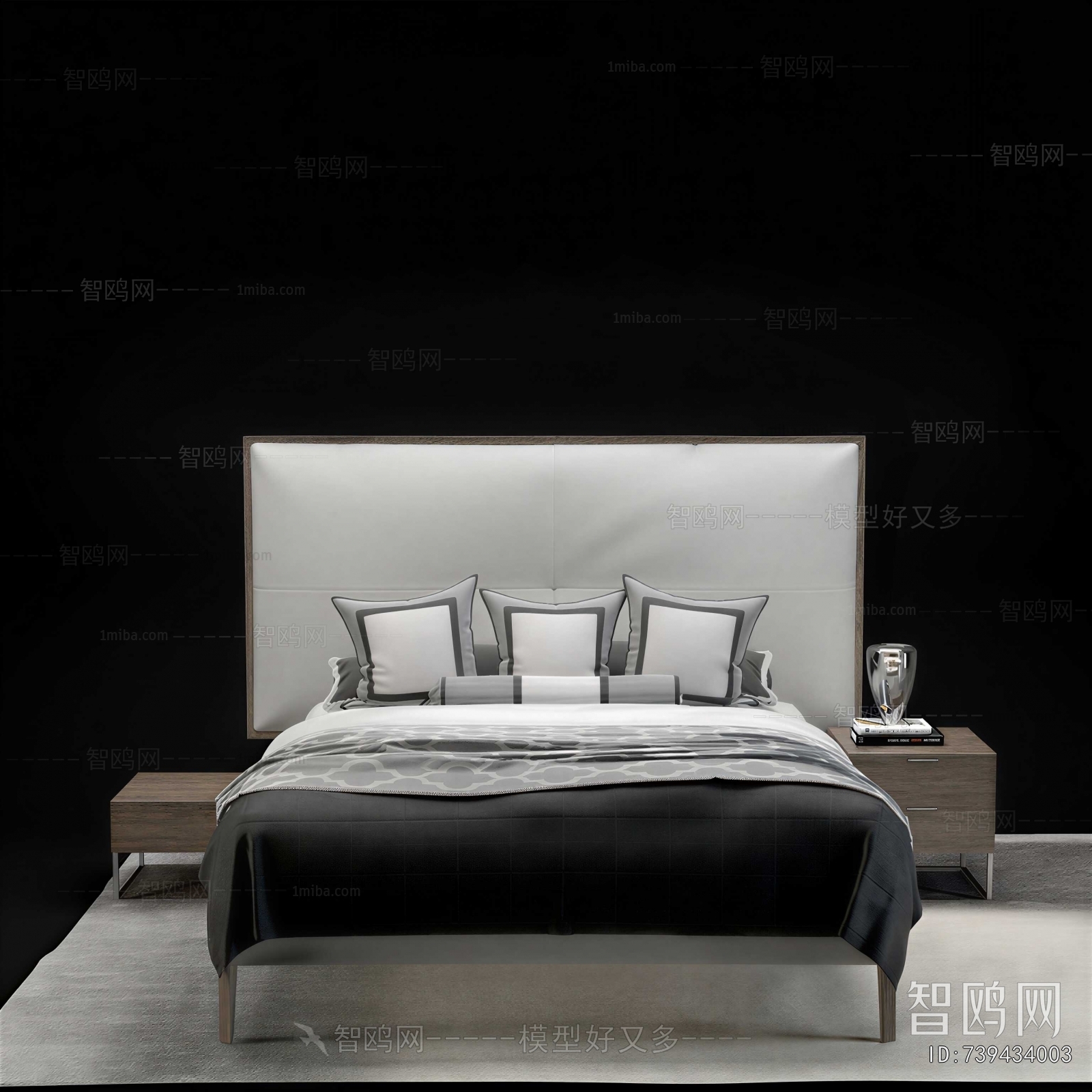 Modern Double Bed