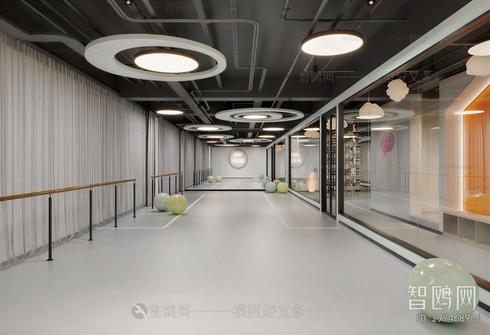 Modern Dance Classroom