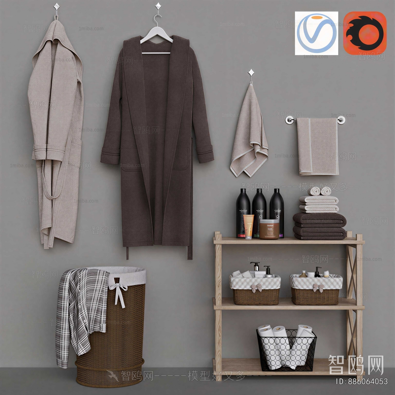 Modern Bathroom Set